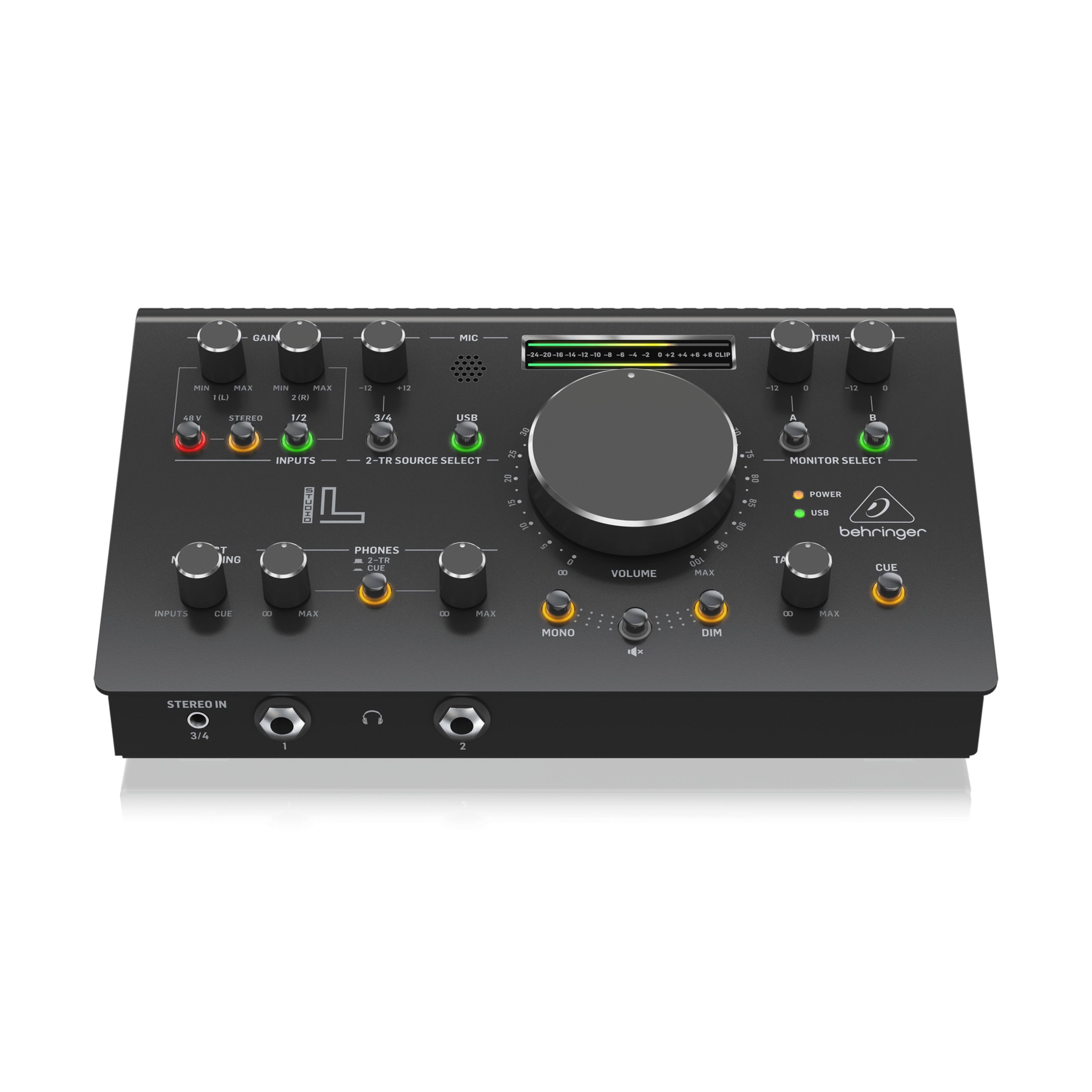 Behringer Mischpult, (Audio Interfaces, USB Audio Interfaces), Studio L USB Interface u. Monitor Controller
