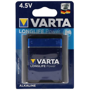 VARTA Varta Longlife Power (ehem. High Energy) 4,5V, MN1203, 3LR12, 3LR12P Batterie, (4,5 V)