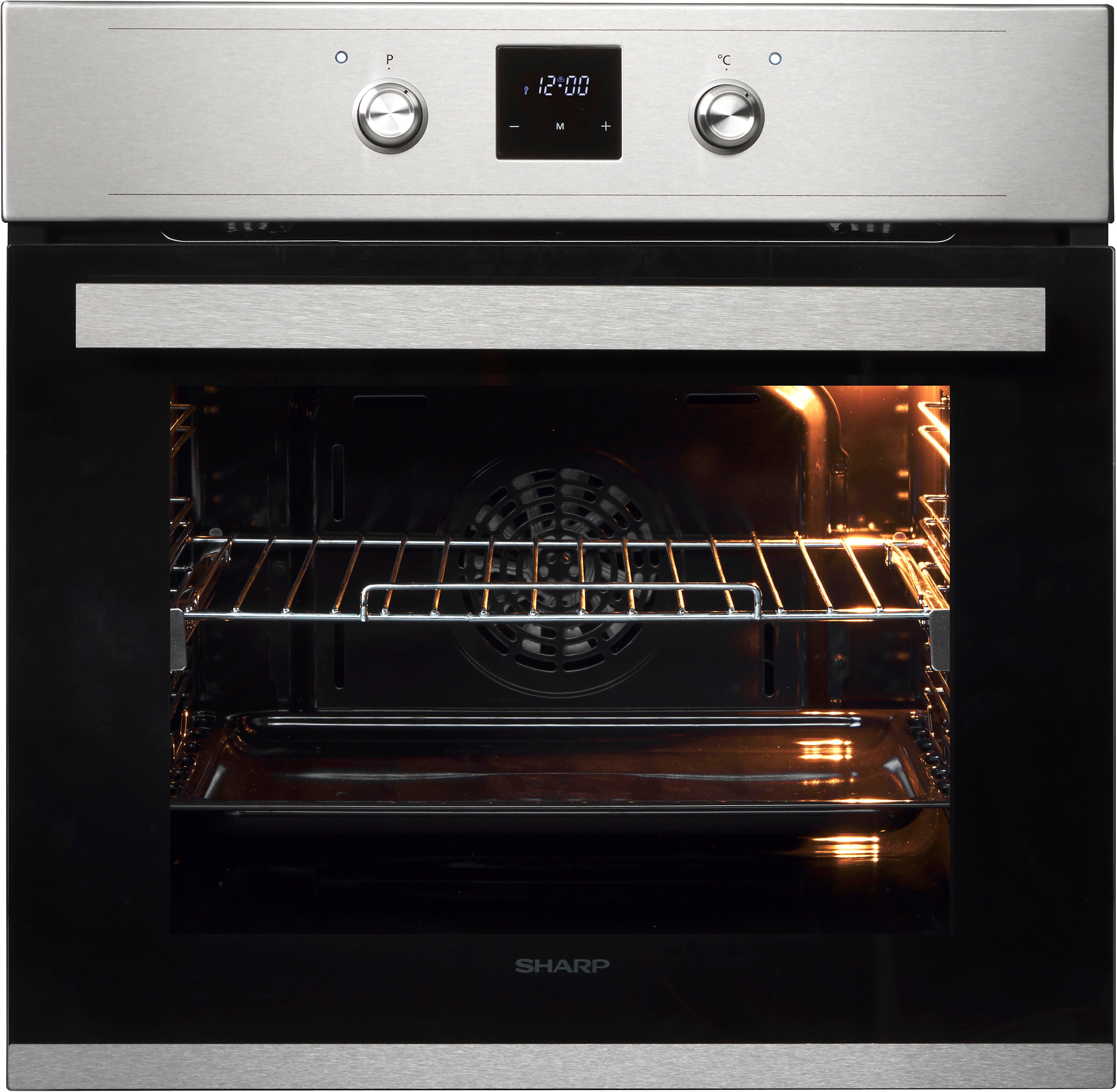 Sharp Einbaubackofen K-60D19IM1-EU, mit Vollauszug