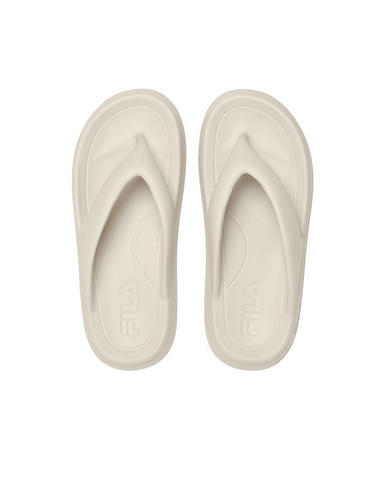 Fila Superbubble Slipper hellgrau Damen Badeschuh