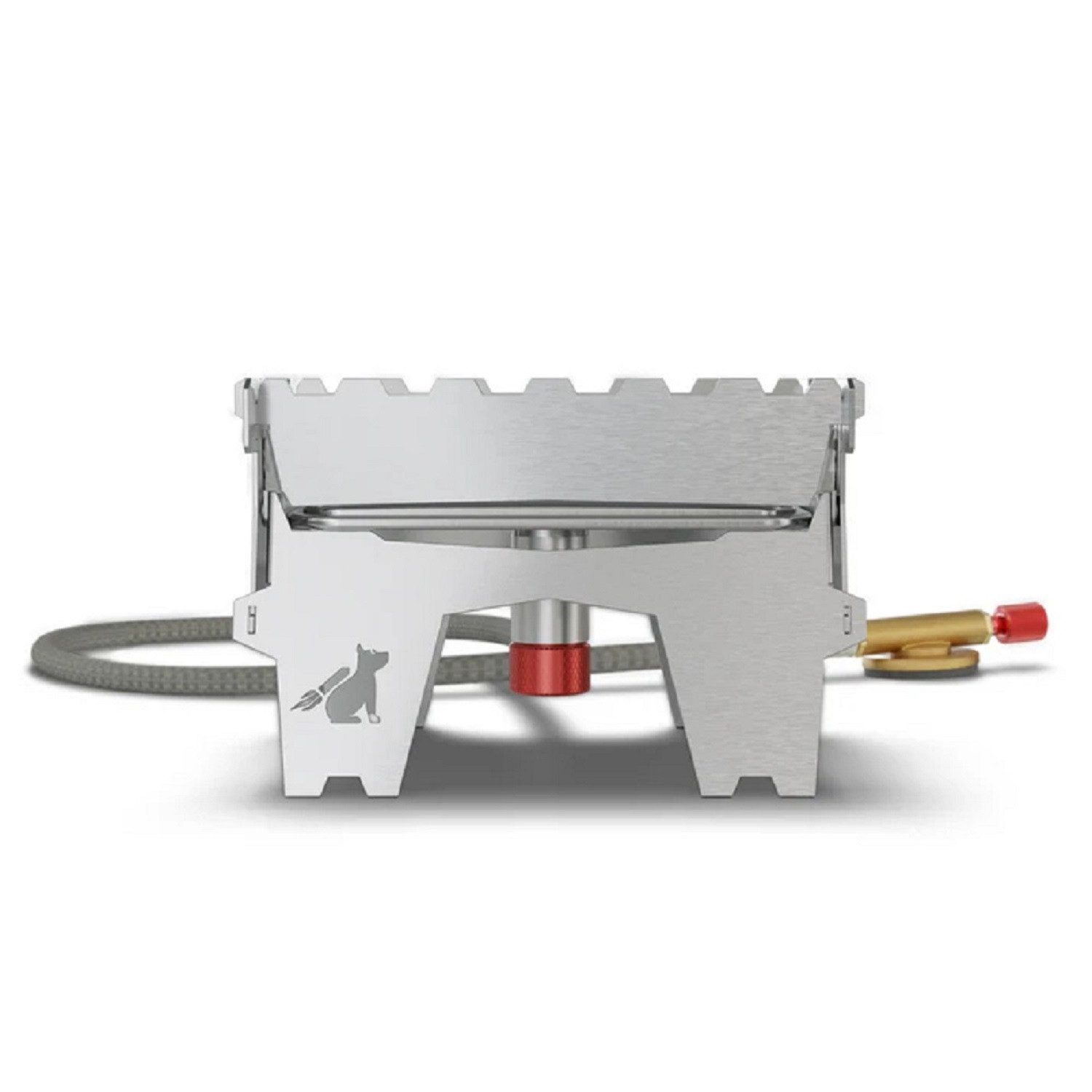 Produktbild von Camping Kocher SKOTTI Booster, Campingkocher Gas Mini, 2,1 KW Faltbarer Und Skotti Gaskocher Faltbar