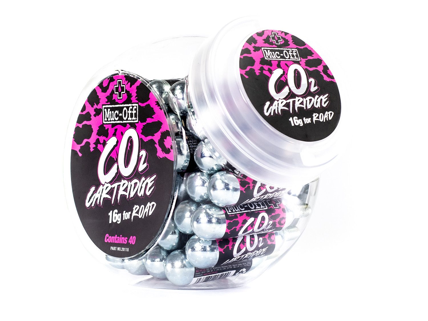 Muc-Off CO2-Pumpe Muc-Off Kartusche CO2 Cartridge 16g (1 Stk)