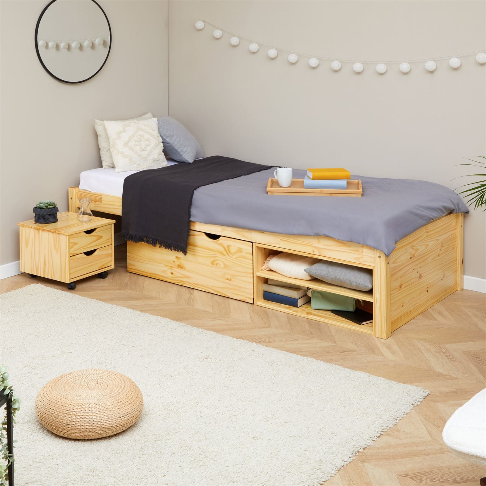IDIMEX Funktionsbett SABRINA, Schubladenbett Einzelbett Bett günstig online kaufen