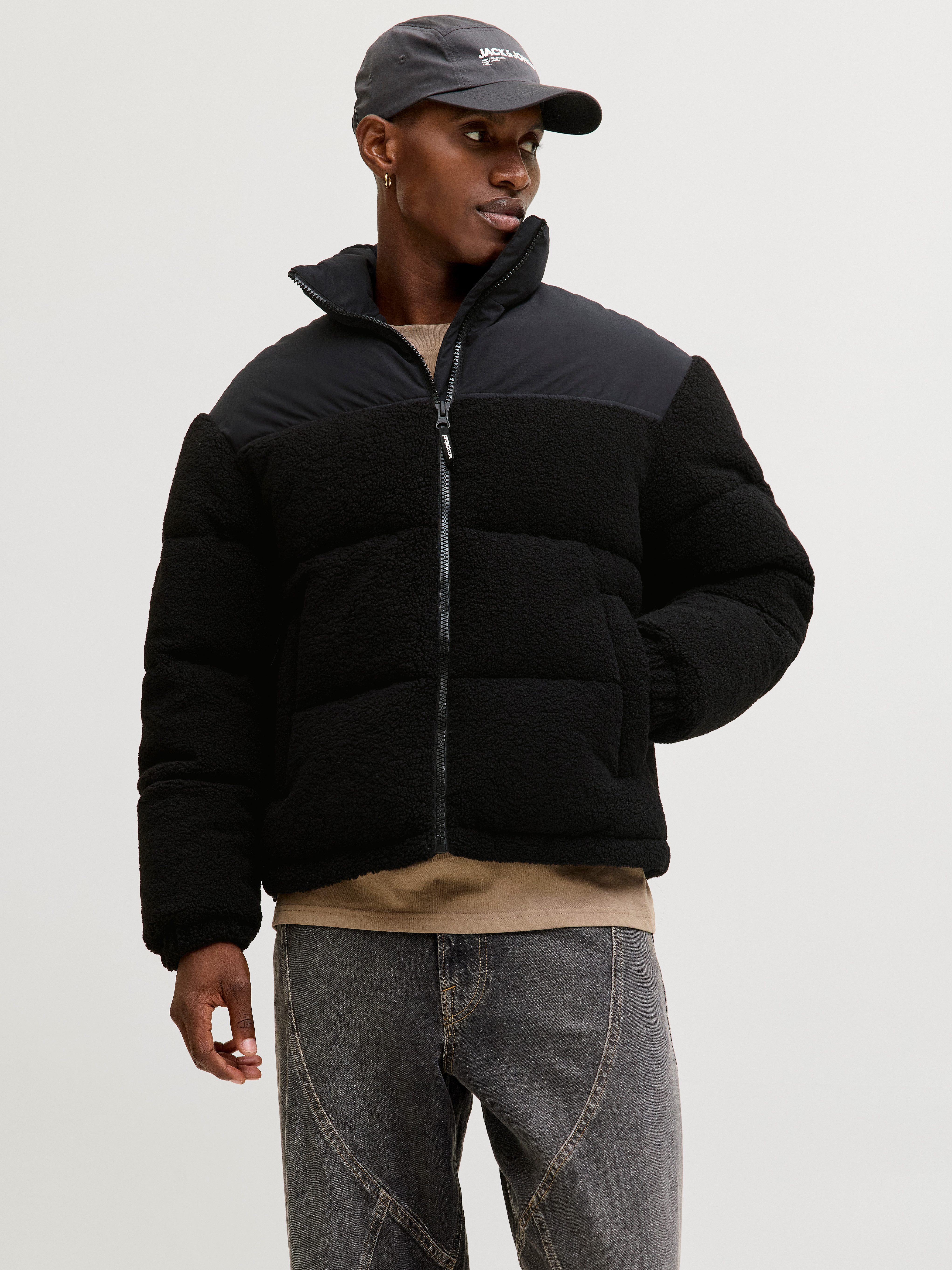 Jack & Jones Steppjacke JCOFLARE TEDDY PUFFER JACKET günstig online kaufen