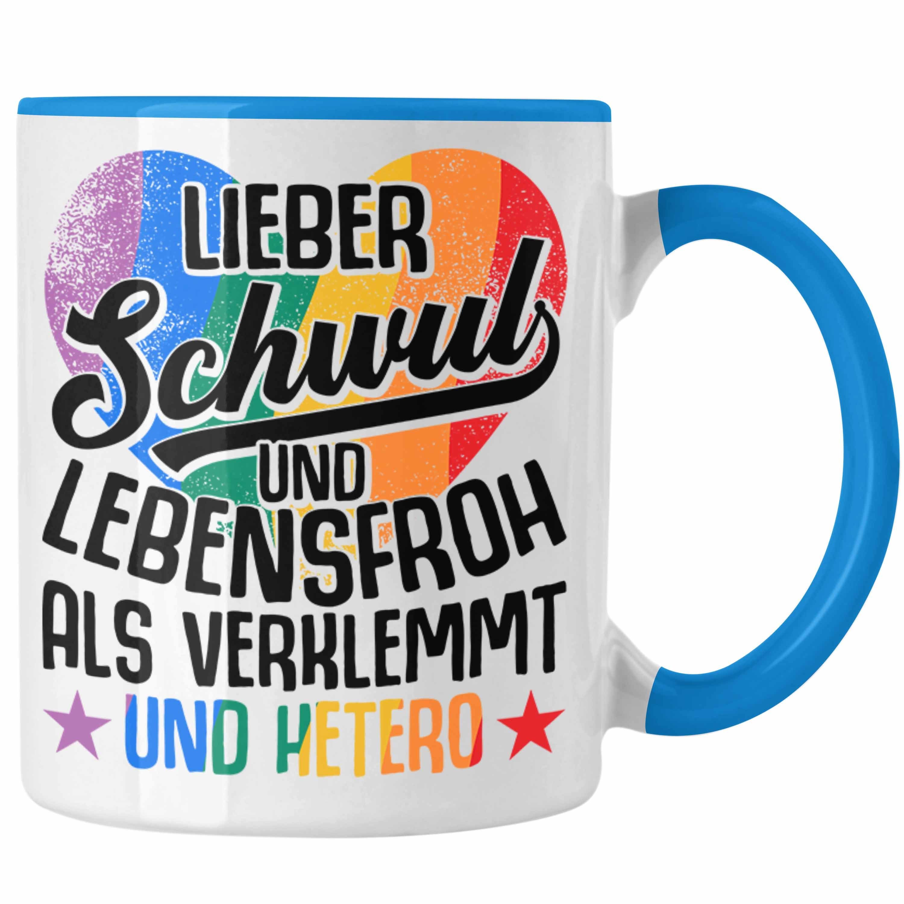 Trendation Tasse Trendation LGBT Tasse Geschenk für Schwule Lesben