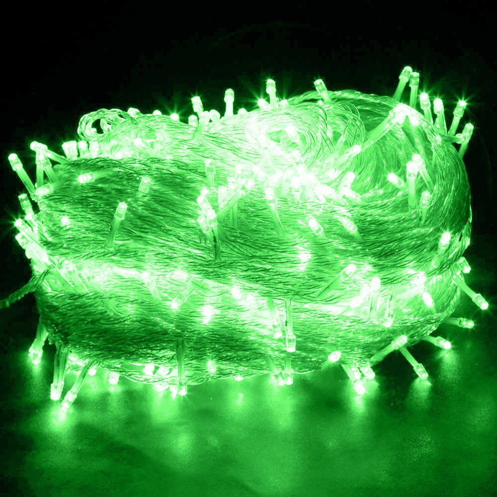 Sunicol Lichterkette 10-100M 8 Modi Lichterkette mit Stecker, für DIY Schlafzimmer Party Garten Hochzeit Deko