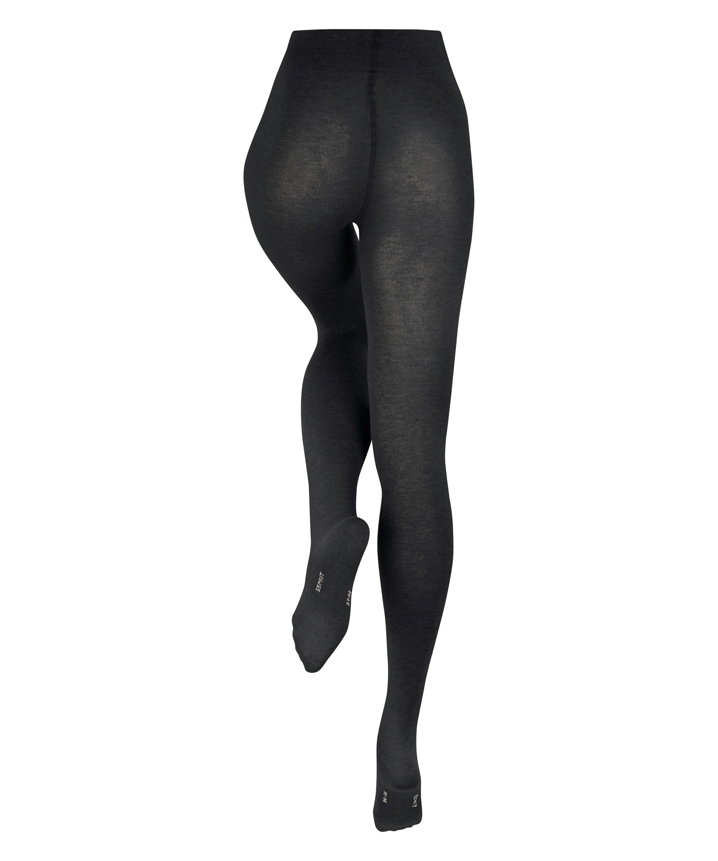 Esprit Strickstrumpfhose Plain blickdicht, feuchtigkeitsregulierend, atmungsaktiv