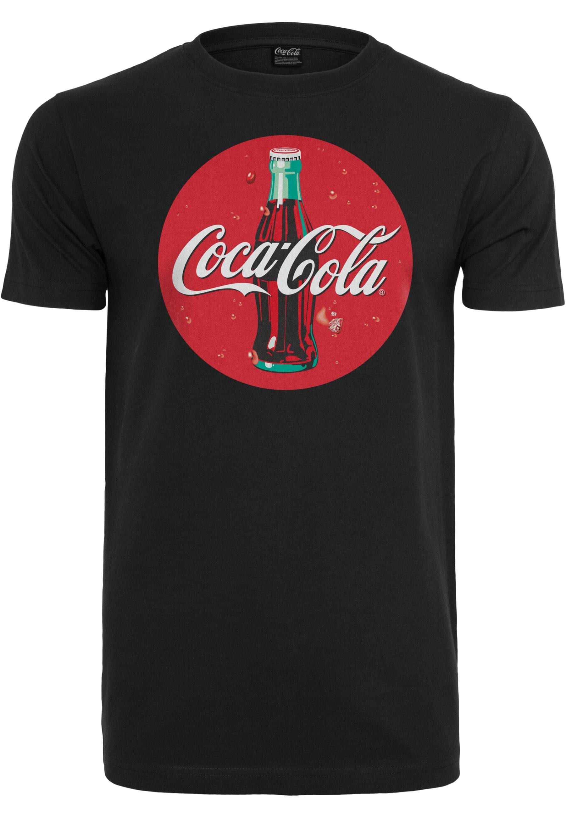 Merchcode T-Shirt Herren Coca Cola Bottle Logo Tee (1-tlg)