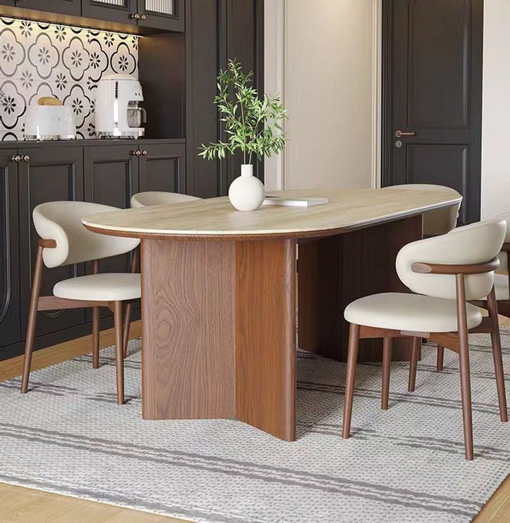 Vintagehaus Esstisch Travertin Keramik Tivoli Mangoholz Esche 180/200