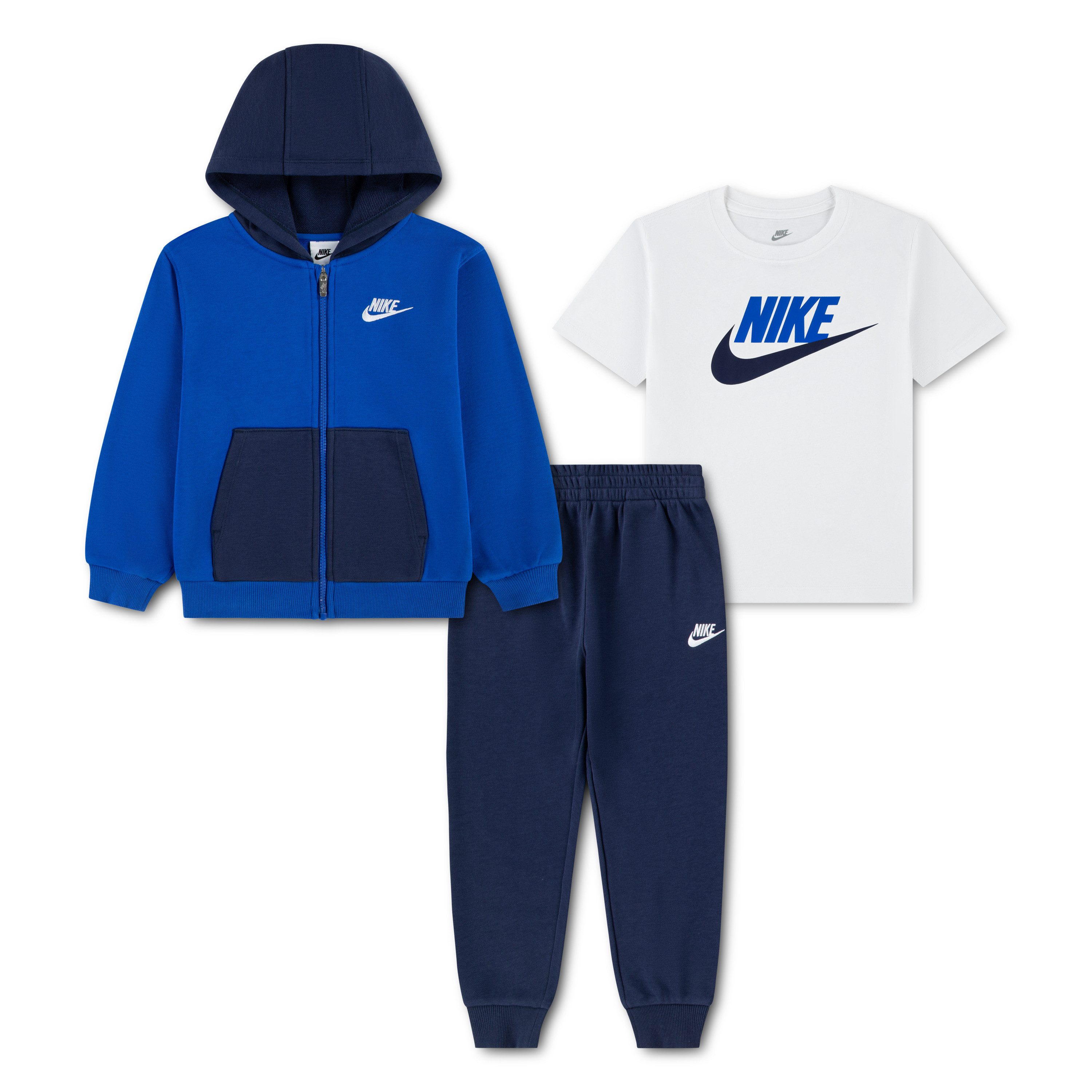 Nike Sportswear Sportanzug (3-tlg), 3-teiliges Set, für Kinder, mit Reißverschluss