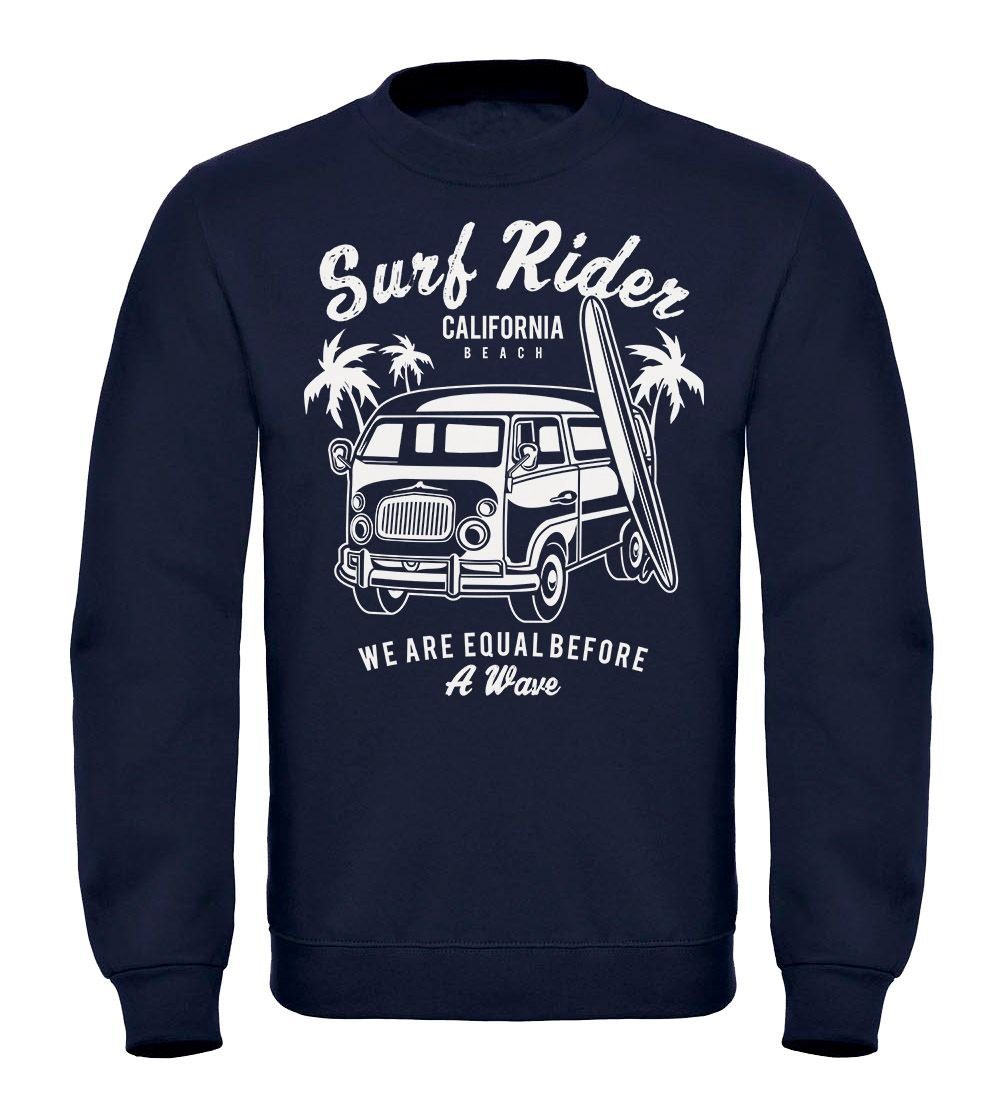 Sweatshirt Herren Sweatshirt Bus Surfing Retro Pullover Männer