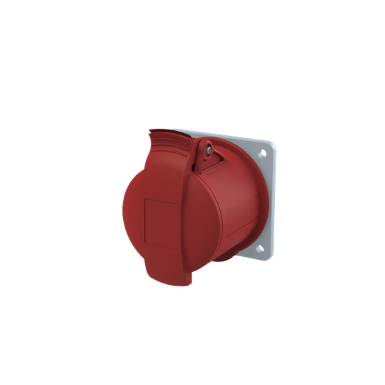Amphenol CEE-Stecker Titel:32 Ampere CEE Einbausteckdose 5-polig (3P+N+PE) Buchse, Kodieru, (CEE Stromverteiler)