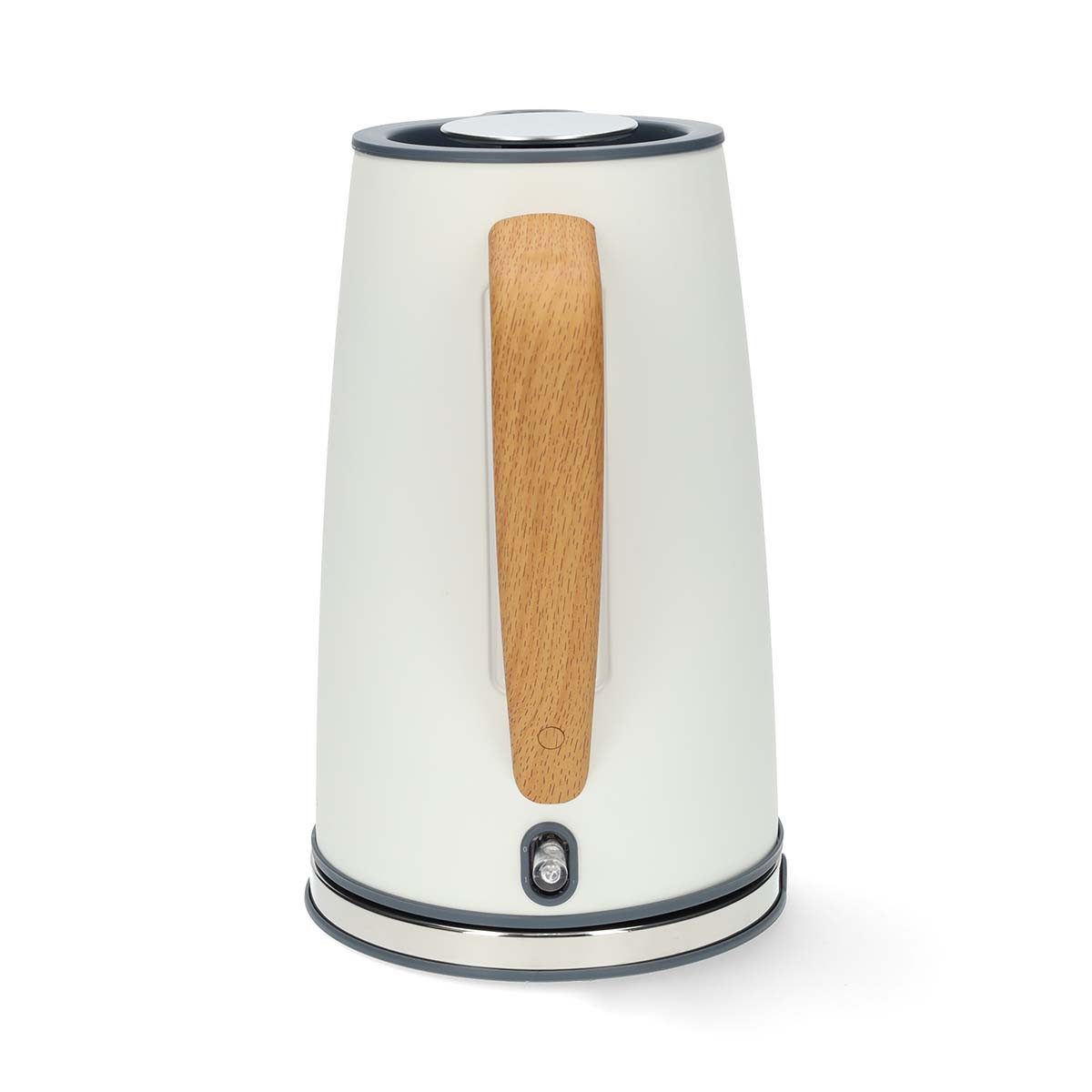 Nedis Wasserkocher KAWK510EWT, 2.7 l, 2200 W, 360° drehbar, verdecktes Heizelement, Trockengehschutz aktiviert