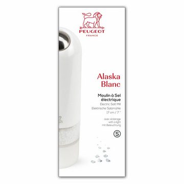 PEUGEOT Salzmühle Alaska Elektrisch Weiß 17 cm 27674