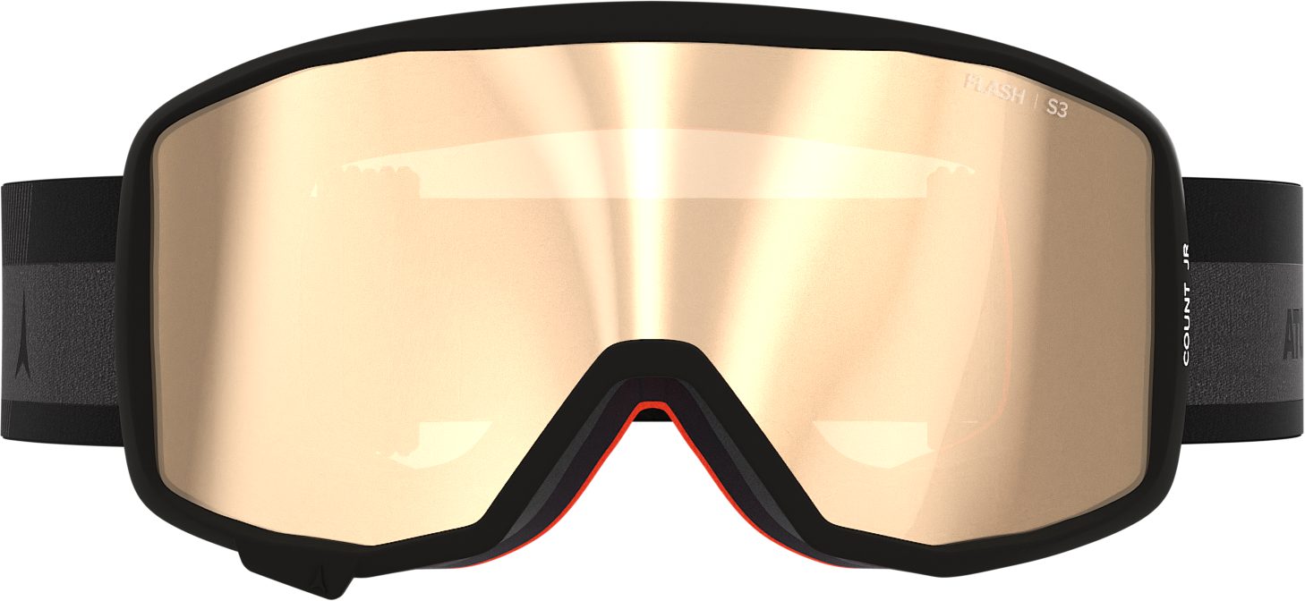 Atomic Skibrille COUNT JR CYLINDRICAL S3 Black BLACK