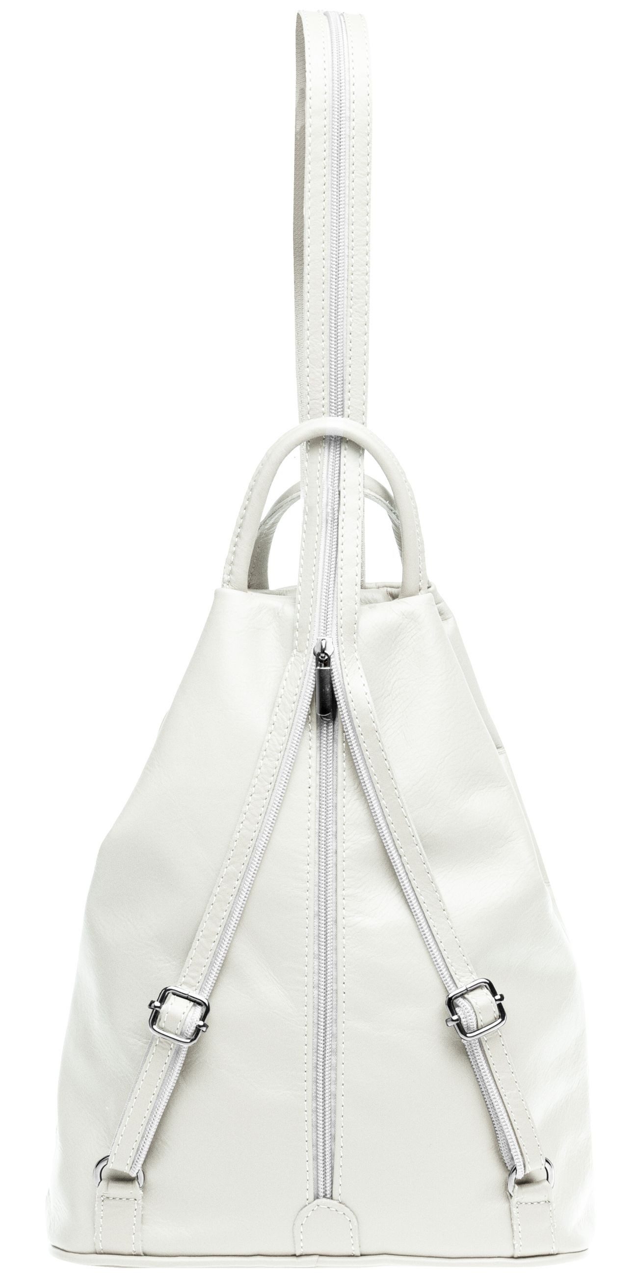 Caspar Cityrucksack 2in1 sportliche Leder Schultertasche günstig online kaufen