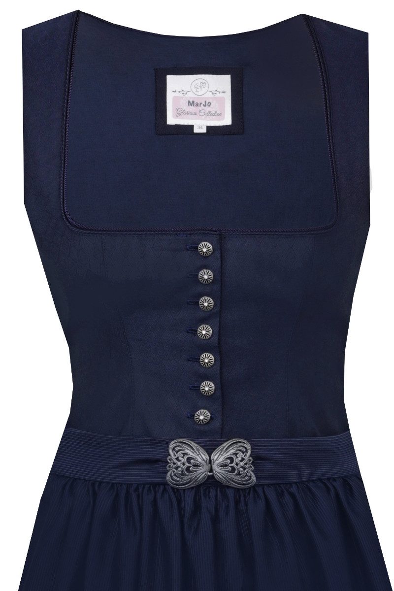 MarJo Dirndl Midi Dirndl 2tlg. - KITZINGEN - nachtblau günstig online kaufen