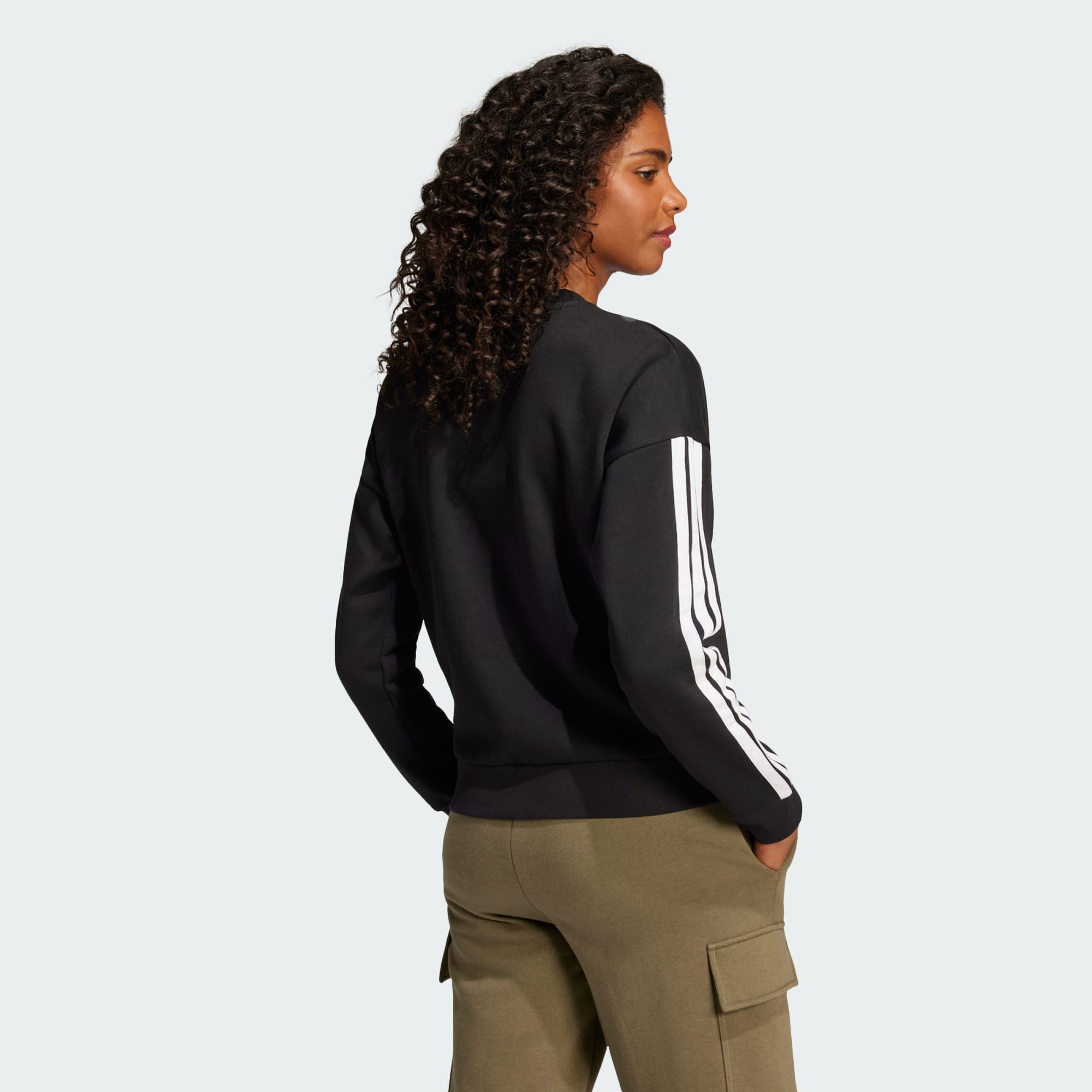 adidas Sportswear Sweatshirt ESSENTIALS 3-STREIFEN SWEATSHIRT (1-tlg) günstig online kaufen
