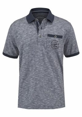 Man's World Poloshirt in melierter Optik