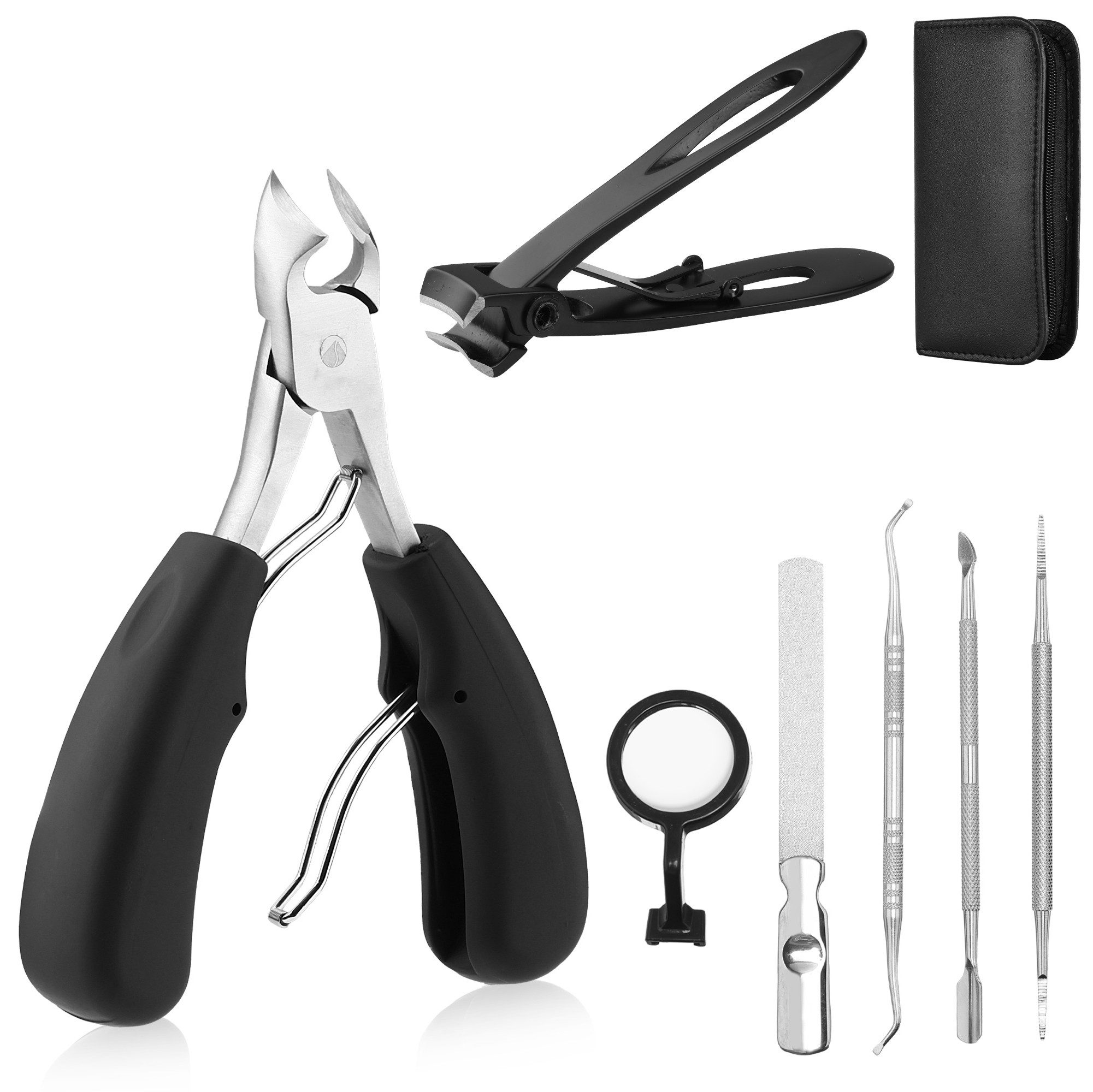 Nagelknipser Nagelschere & Nagelknipser Set für Fussnägel Klassik