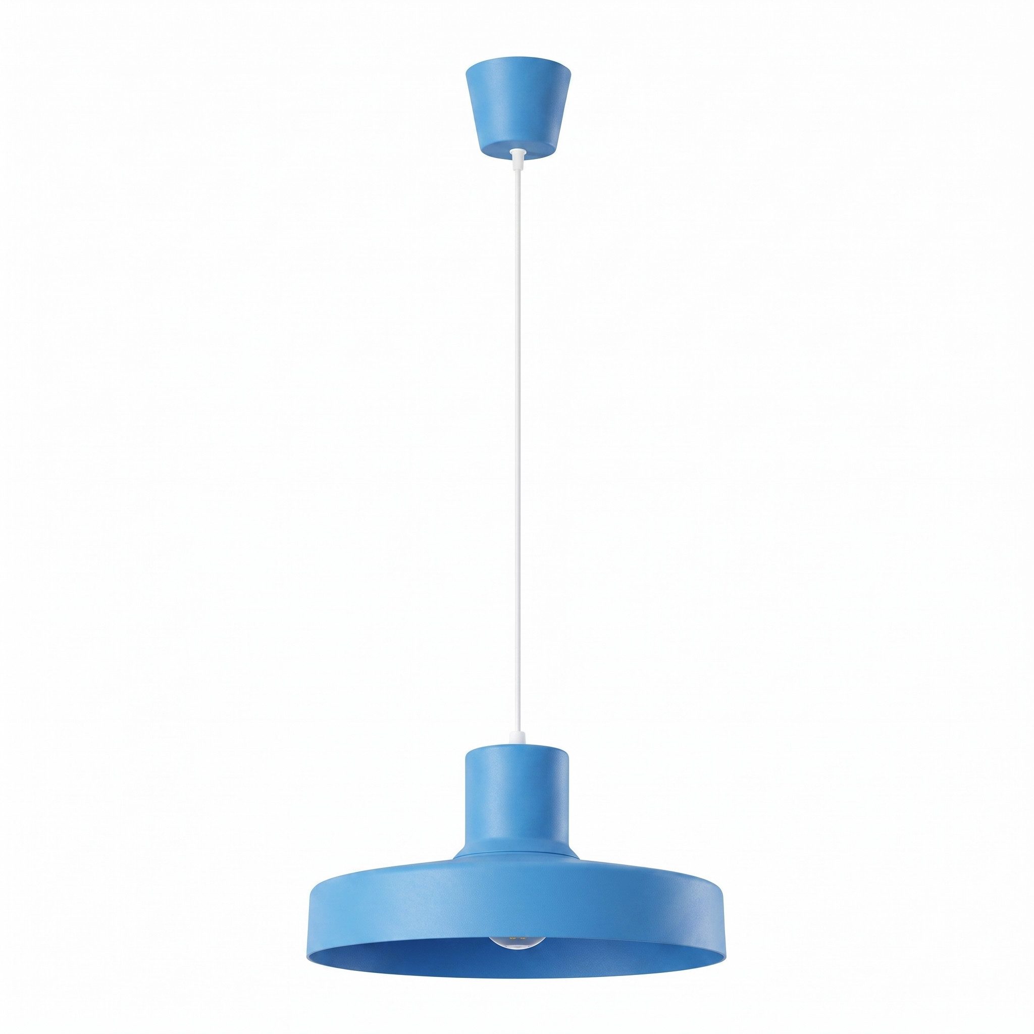SOLLUX lighting Hängeleuchte Pendelleuchte BILO himmelblau, Nicht enthalten