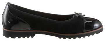 Gabor Ballerina Flats, Chunky Slipper mit komfortablem Gummieinfass