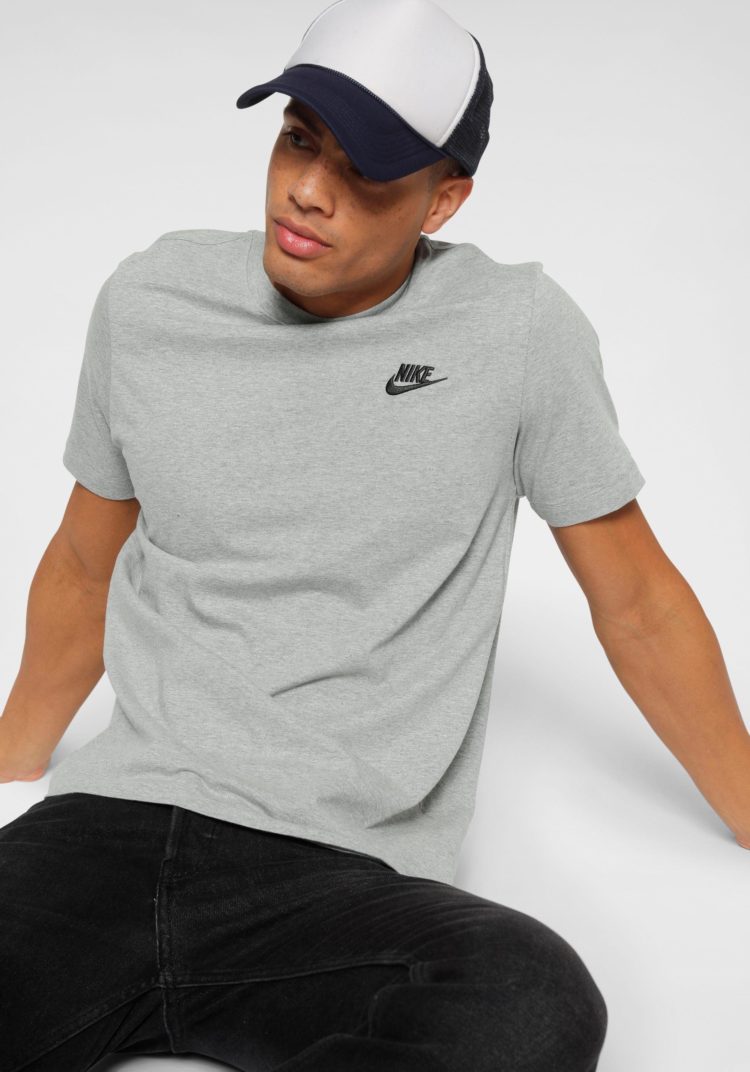 T-Shirt MEN'S CLUB grau Sportswear T-SHIRT Nike