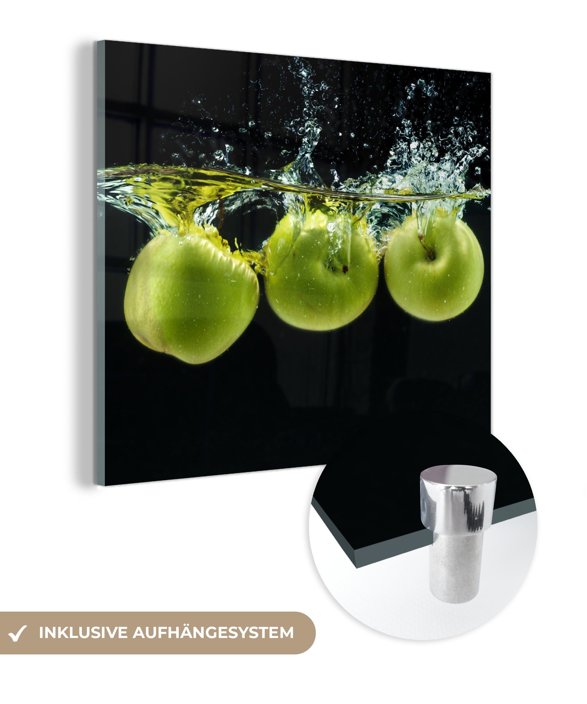 MuchoWow Acrylglasbild Äpfel - Obst - günstig online kaufen