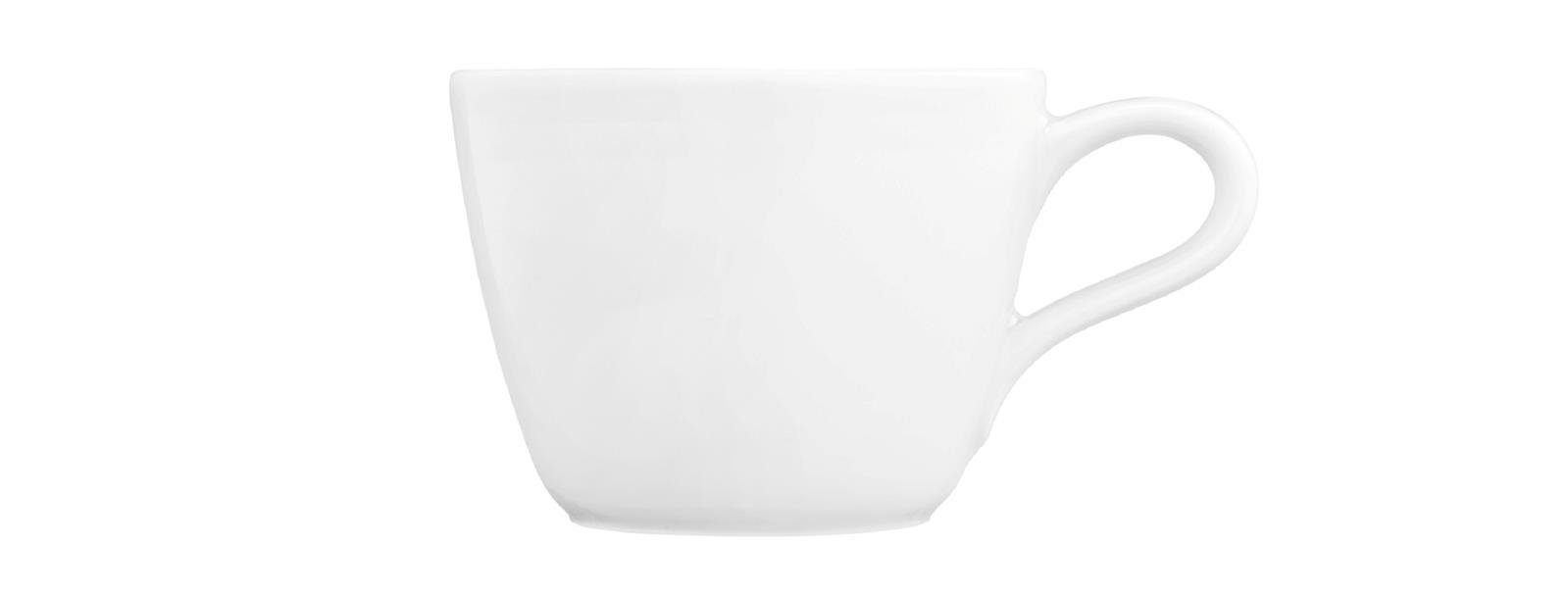 Seltmann Weiden Becher Seltmann Weiden Life weiß Espressoobertasse 0,09l, Porzellan
