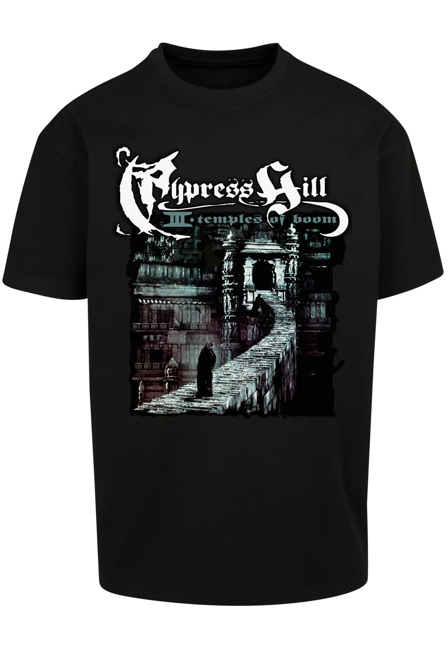 MisterTee Kurzarmshirt Herren Cypress Hill Temples of Boom Oversize Tee (1-tlg)