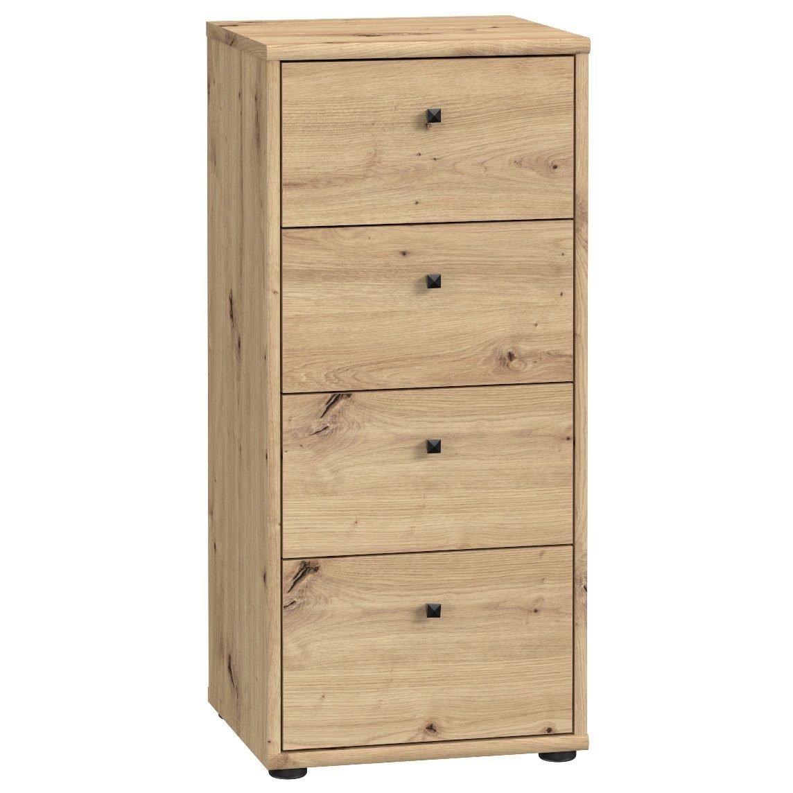 Newroom Kommode Artisan Eiche 39 cm, Kommode Artisan Eiche Modern Sideboard Highboard Büro