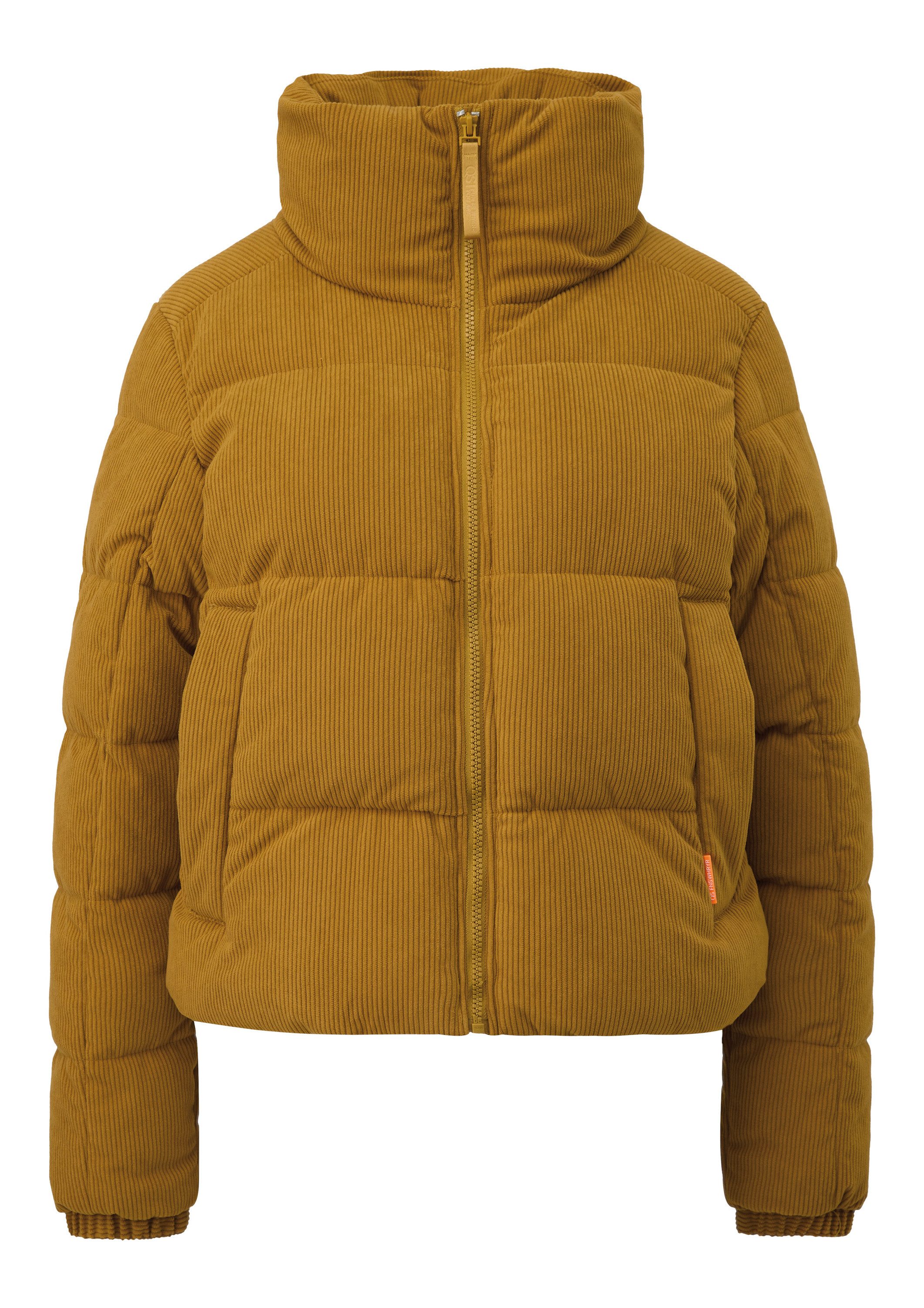 QS Winterjacke Outdoor-Jacke Wattierte Cordjacke günstig online kaufen