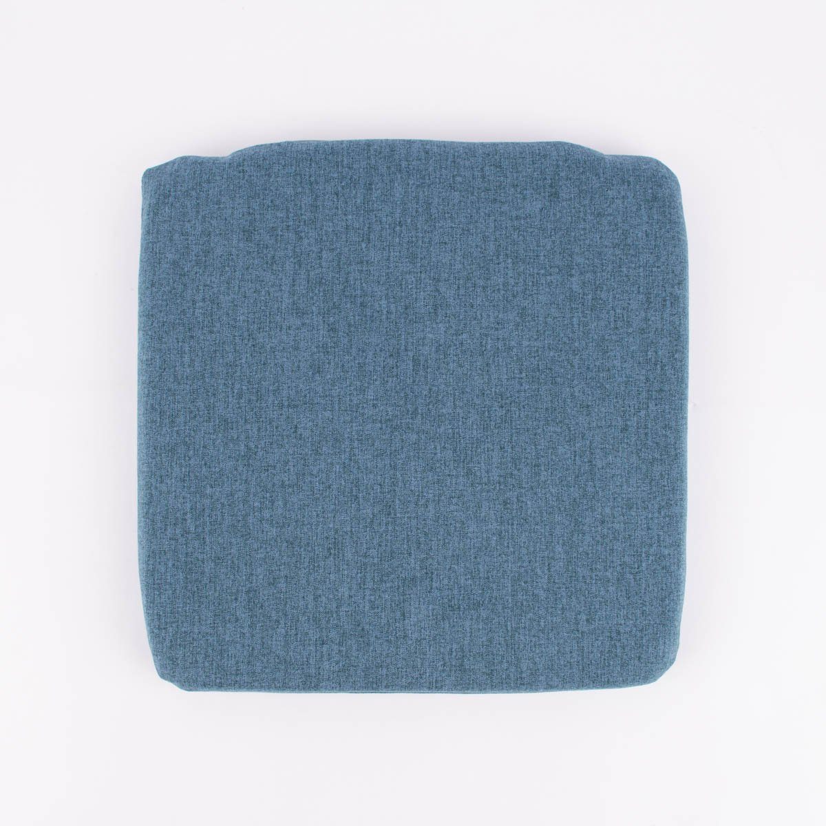 SCHÖNER LEBEN. Stuhlkissen Stuhlkissen Sitzkissen NORWEGEN blau meliert 40x40x3cm, pflegeleicht
