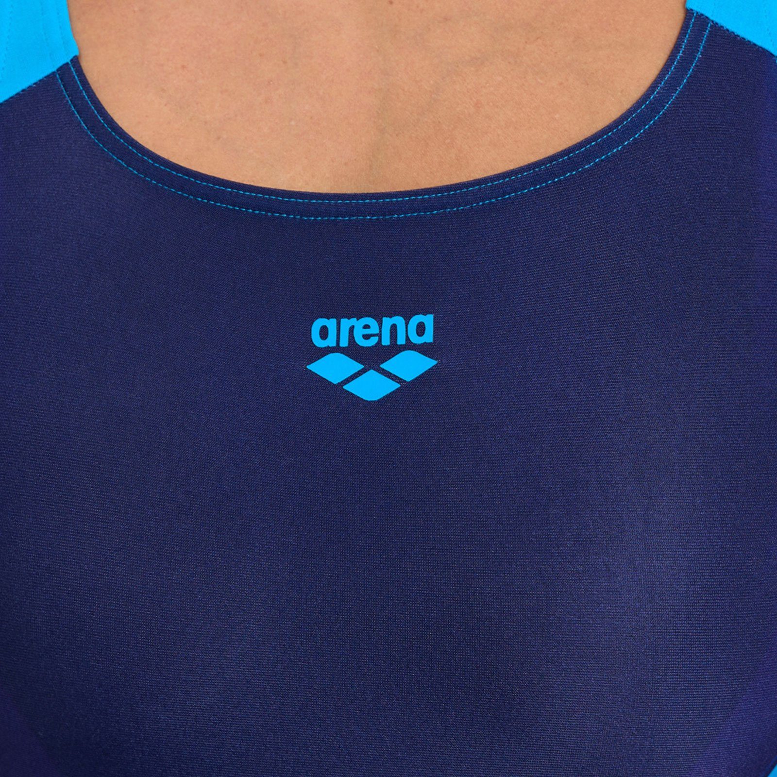 MaxLife Arena turquoise Badeanzug navy Swim Pro-Back schnelltrocknendem aus Eco 780 - Material