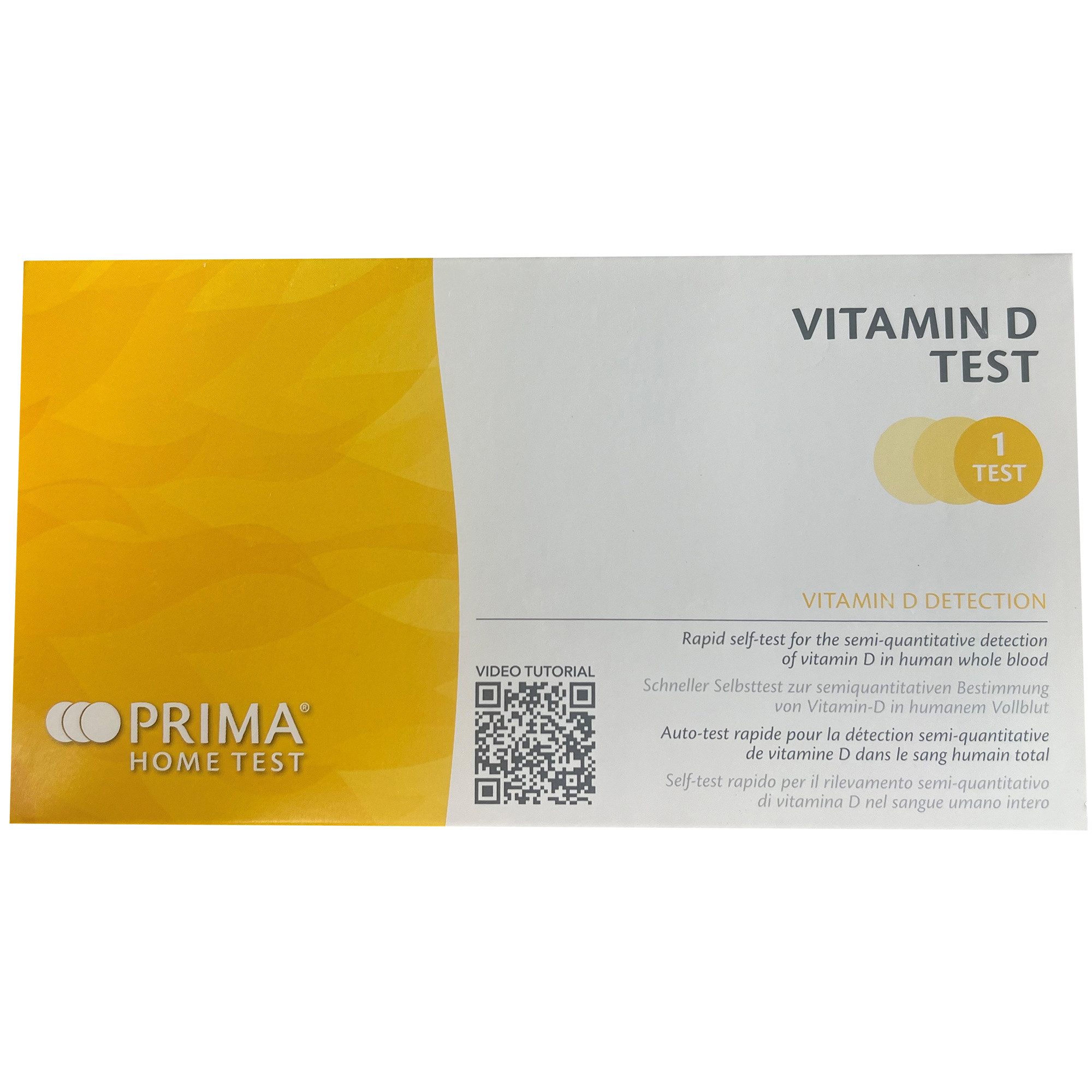 Prima Lab PSA-Schnelltest PRIMA Vitamin D Home Test