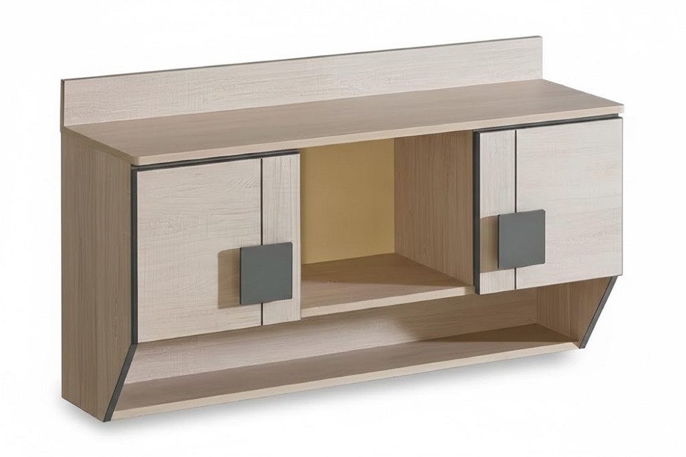 Xlmoebel Wandregal Beiges Holz-Wandregal – Jugendzimmer Regal im modernen Stil Sofort, 1-tlg., Hergestellt in Europa