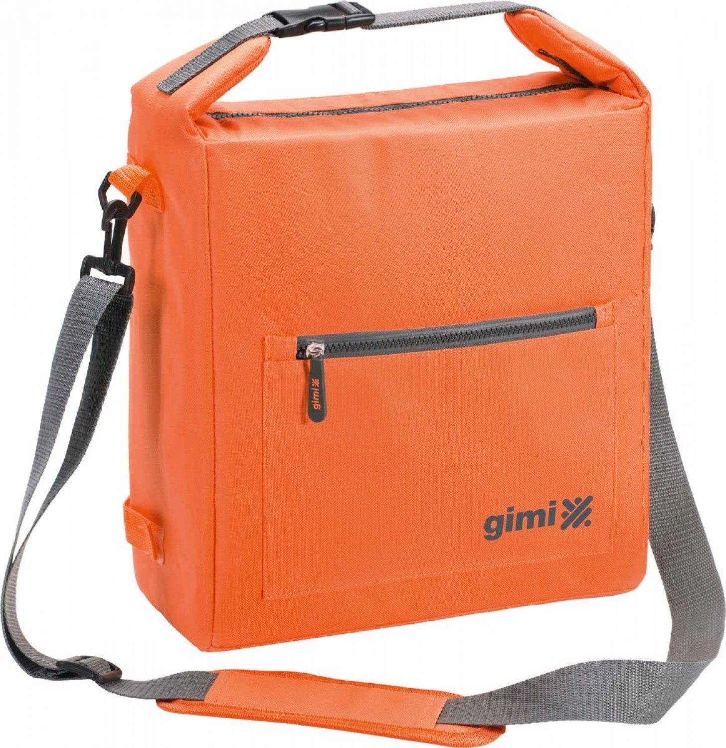 Gimi Lunchbox Gimi Kühltasche Thermo Rucksack Bag, ORANGE, warme Speisen kalte Speisen Büro Picknick - 13 Liter, Ethylen-Vinylacetat