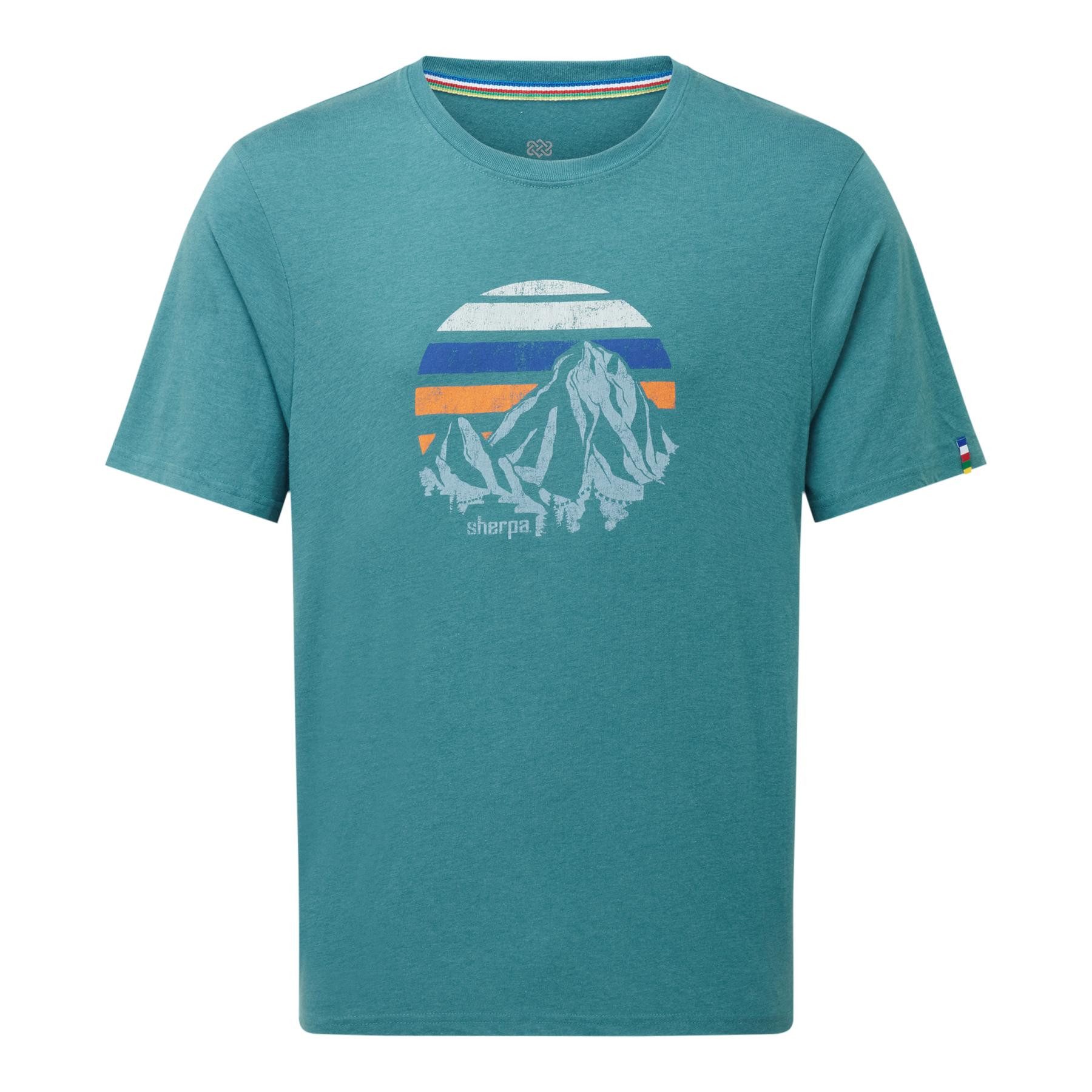 Sherpa Kurzarmshirt BALI RETRO SUNSET TEE Herren