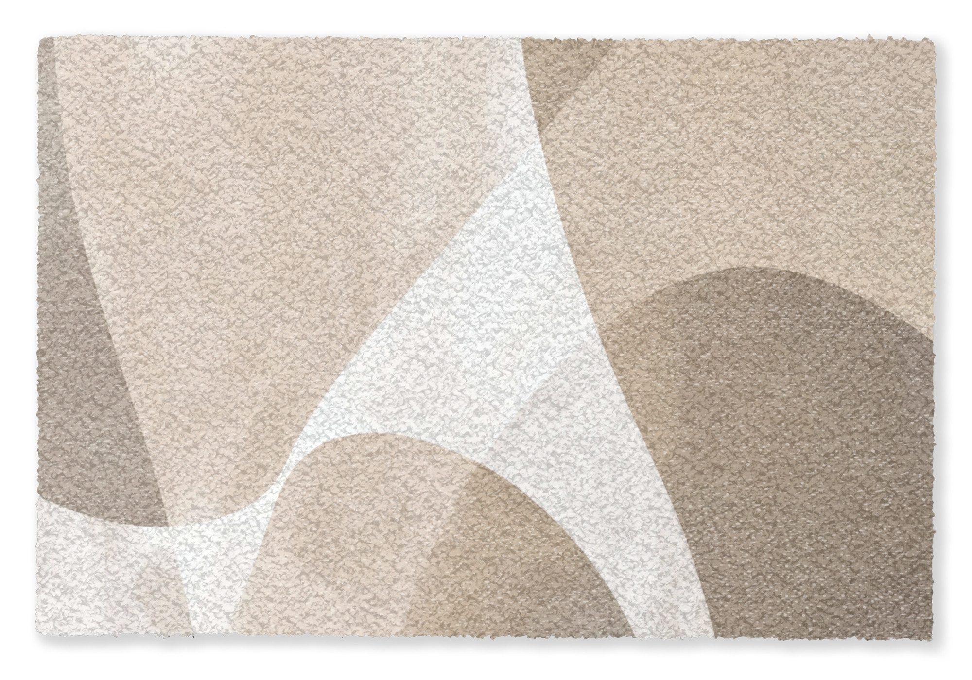 MuchoWow Fußmatte Glatte Oberflächen - Harmonisch - Wellenförmig, Rechteckig, innen Schmutzfangmatte, Tür, Schmutzfänger Flur, Teppich 60x40 cm