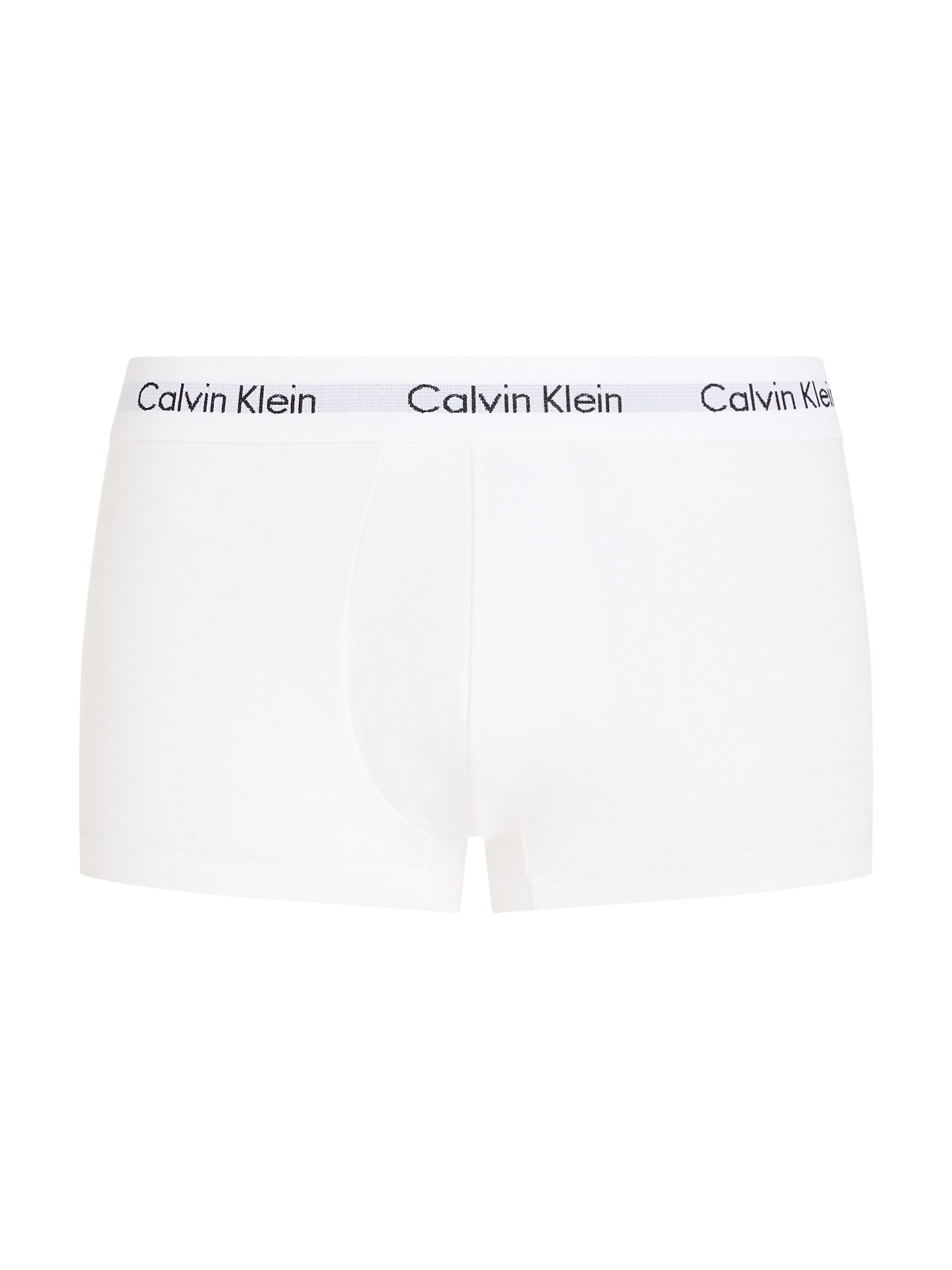 Underwear mit Hipster Calvin (3-St) Klein weißem Webbund