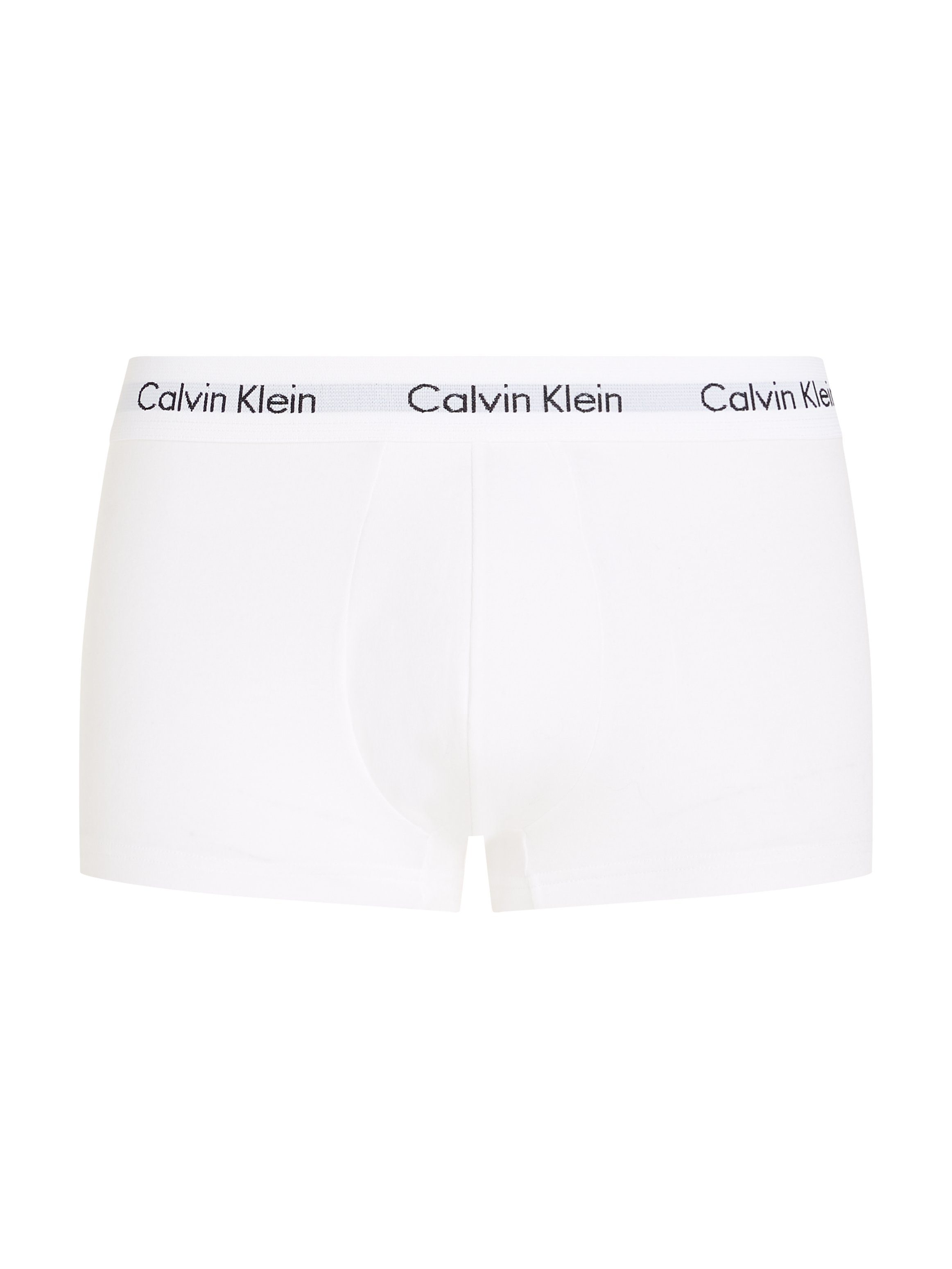 Calvin Klein Underwear Trunk Low Rise Trunk 3 PACK (3-St) mit weißem Webbund – Bild 5 von 5