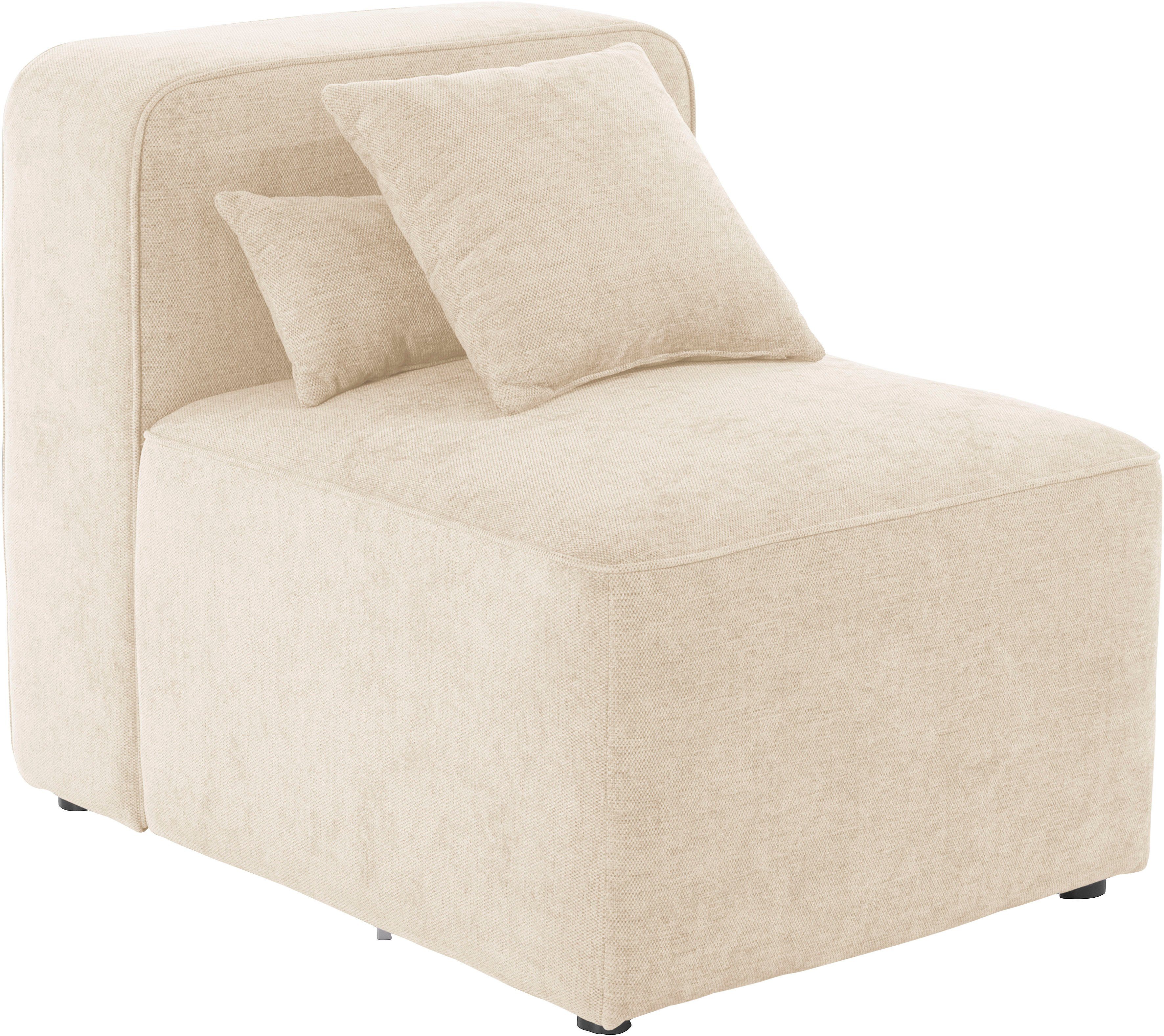 Home affaire Sofa-Mittelelement Sundstrup, Modulserie, individuelle Zusammenstellung