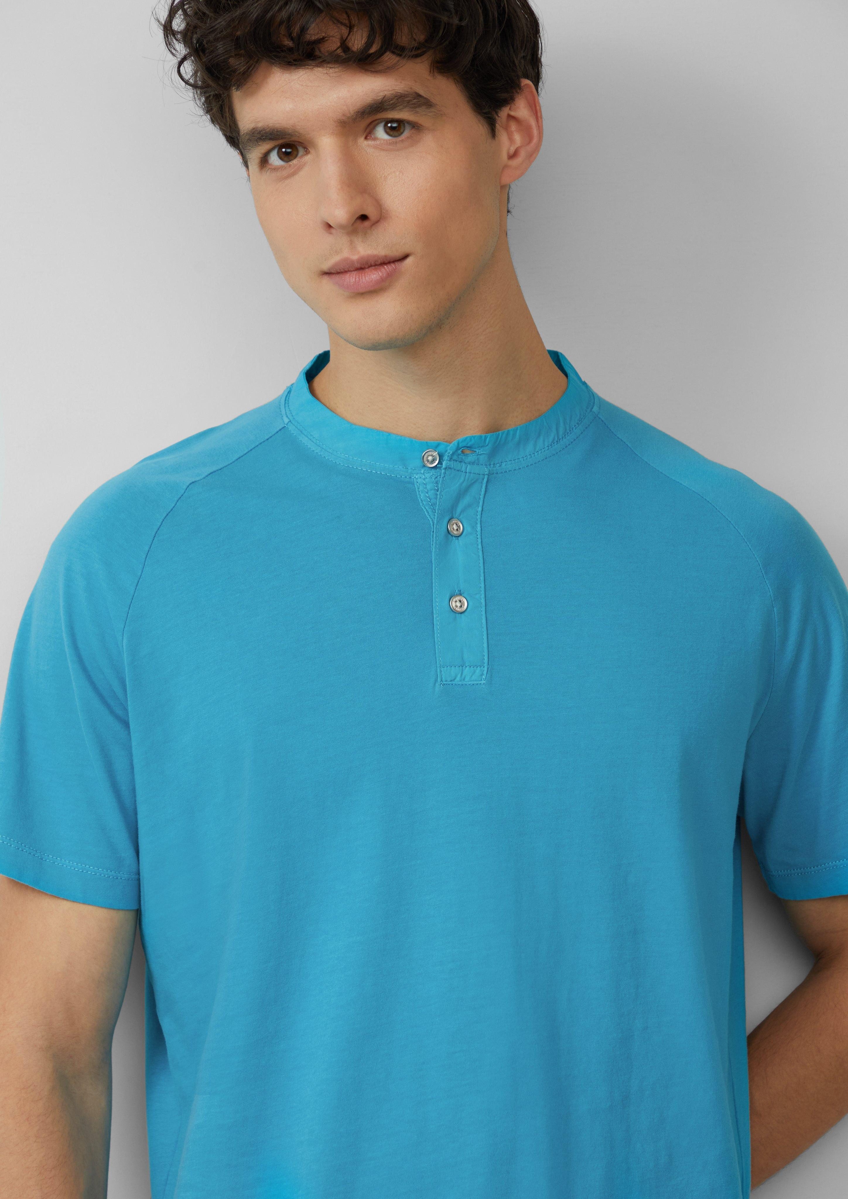 s.Oliver Kurzarmshirt Henley-T-Shirt mit Raglanärmeln und günstig online kaufen