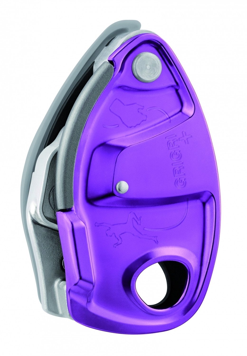 Petzl Sicherungsgerät GRIGRI + Sicherungsgerät Violett