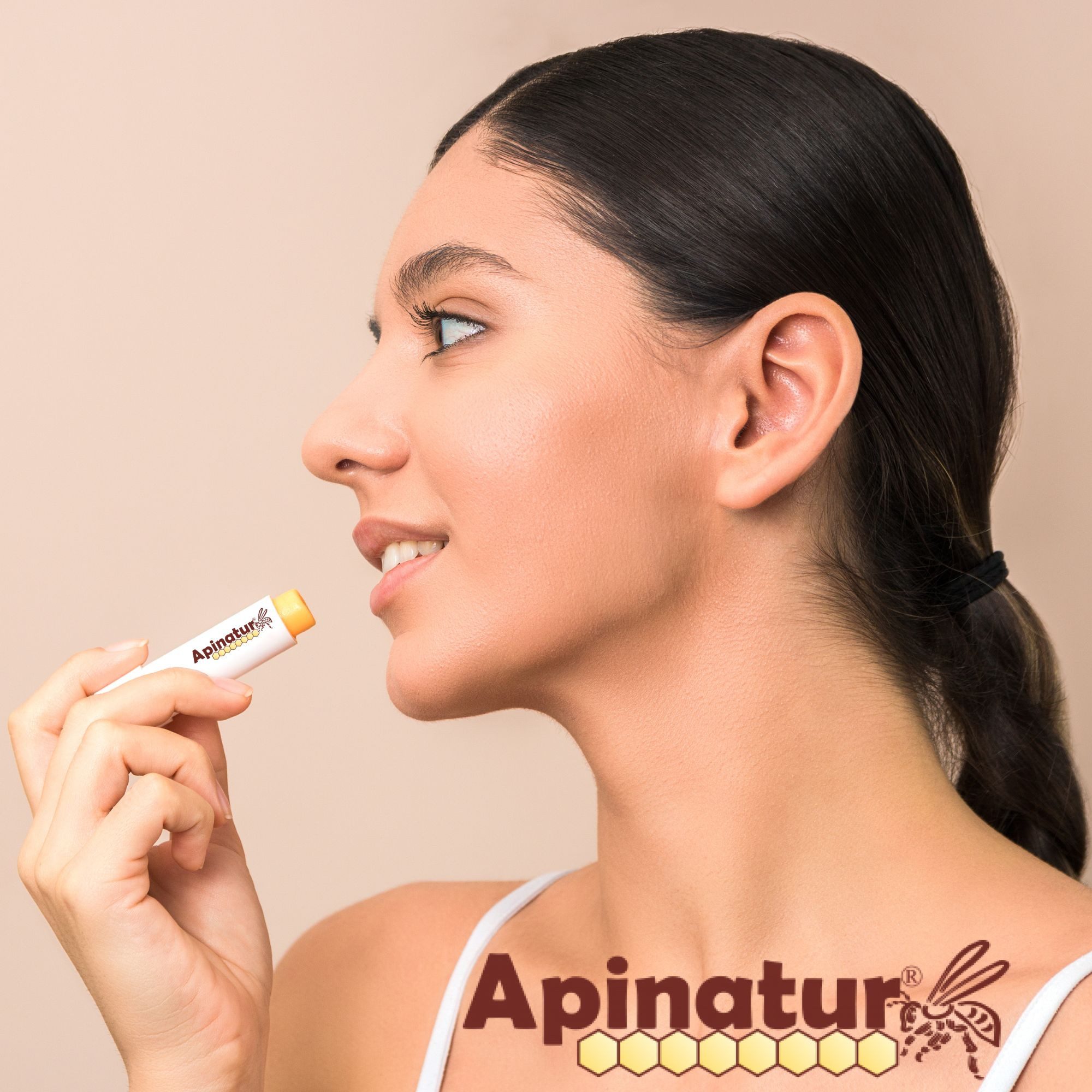 Apinatur Lippenpflegestift Lippenpflegestift mit Propolis Lippenpflege Lippenbalsam mit Honigduft, 1-tlg.,  Mit Propolis  Ohne Erdölderivate  Mit zartem Honigduft