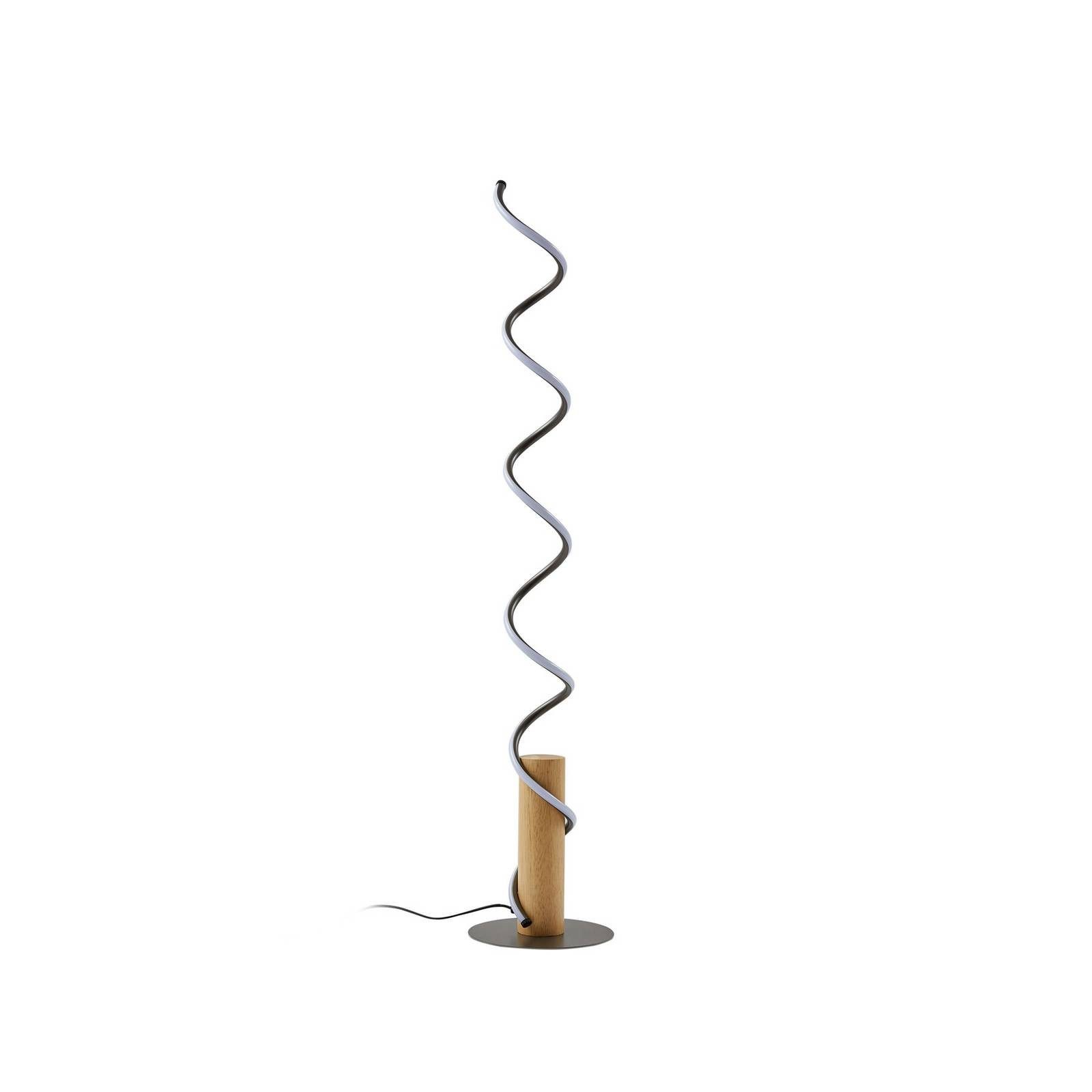 Lindby Stehlampe Spiraali, LED 25,9 W gesamt, warmweiß