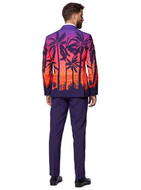 Opposuits Partyanzug Suave Sunset Anzug, Südsee-Feeling in Anzugform