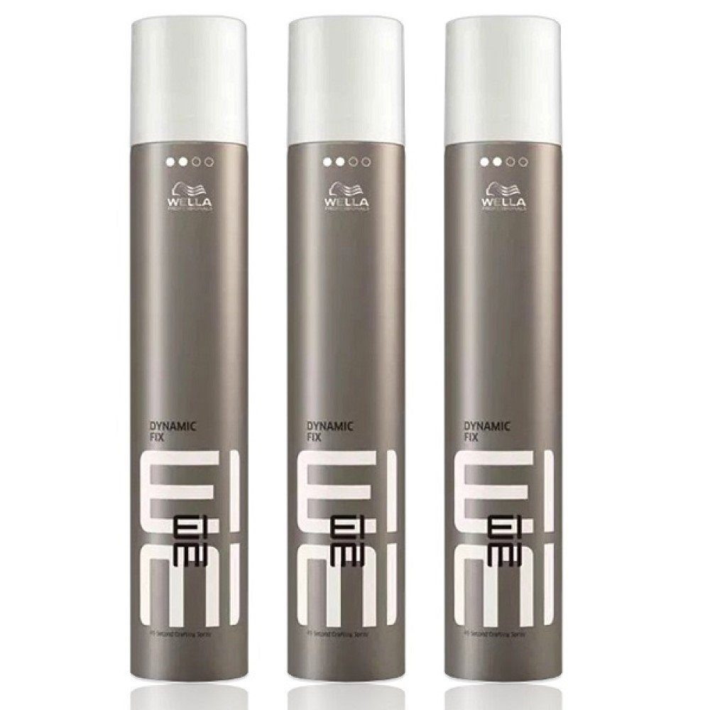 Wella Fix 45sec. ml 500 EIMI Haarpflege-Spray X 3 Professionals Dynamic