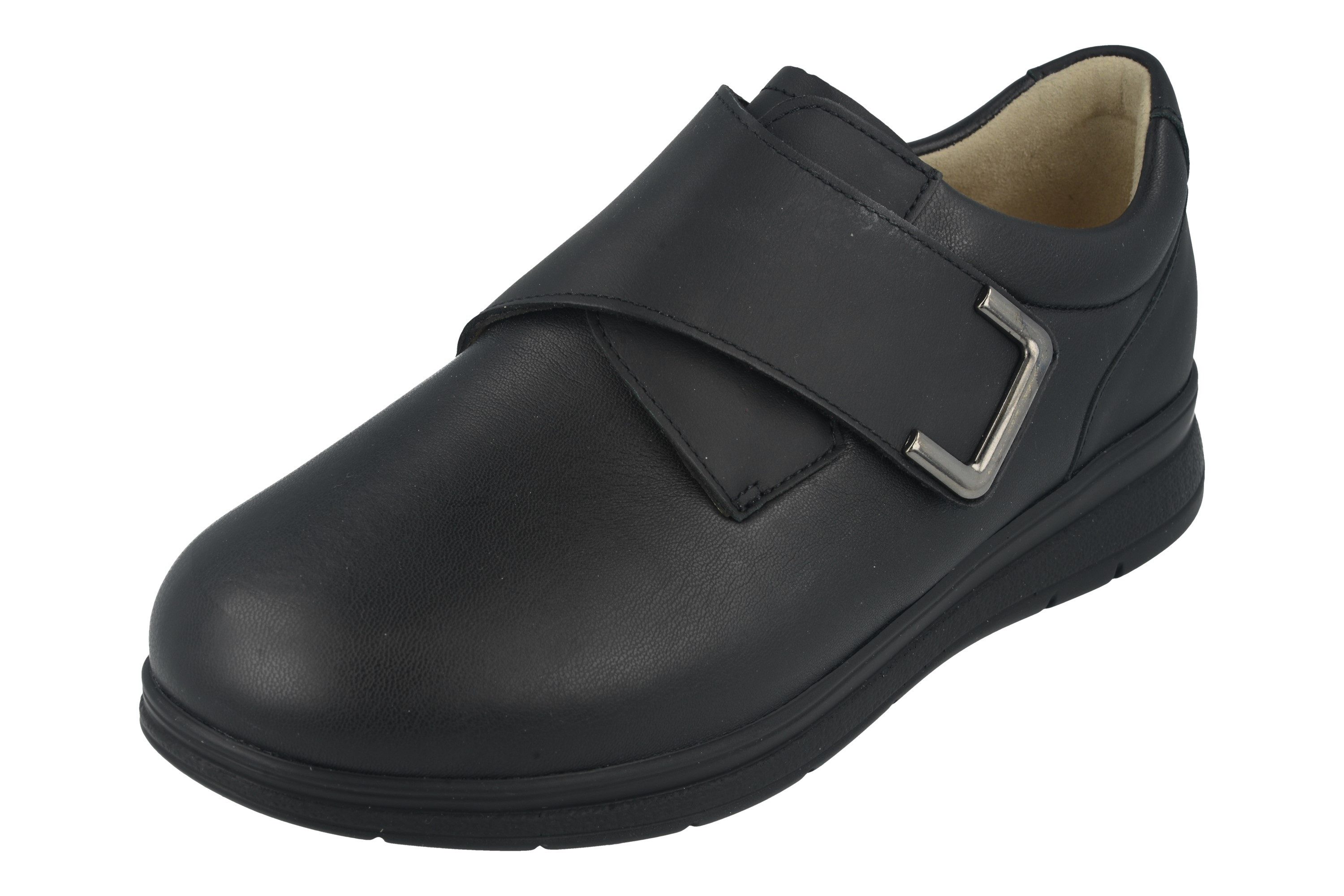 Finn Comfort FINN COMFORT FinnPlus Neiva FinnStretch Damen Halbschuhe schwarz Schnürschuh Wechselfußbett
