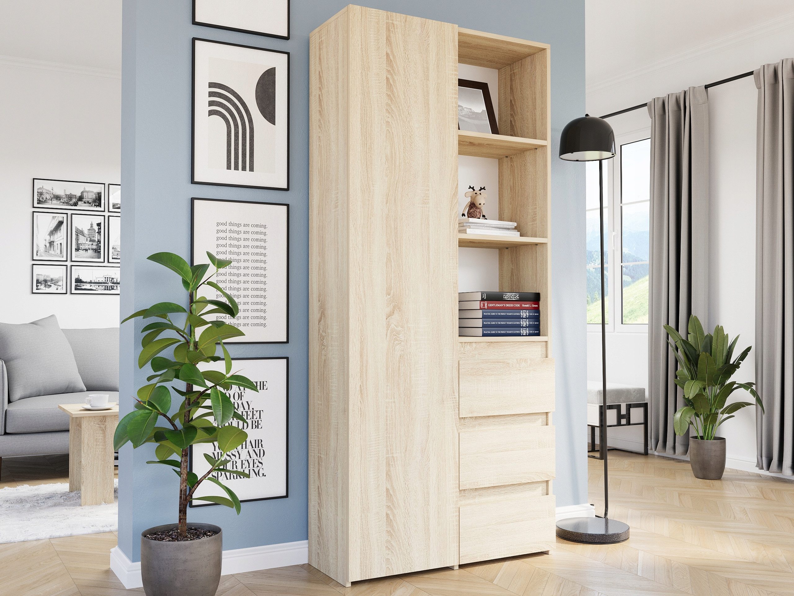 Home Collective Bücherregal mit Tür und günstig online kaufen